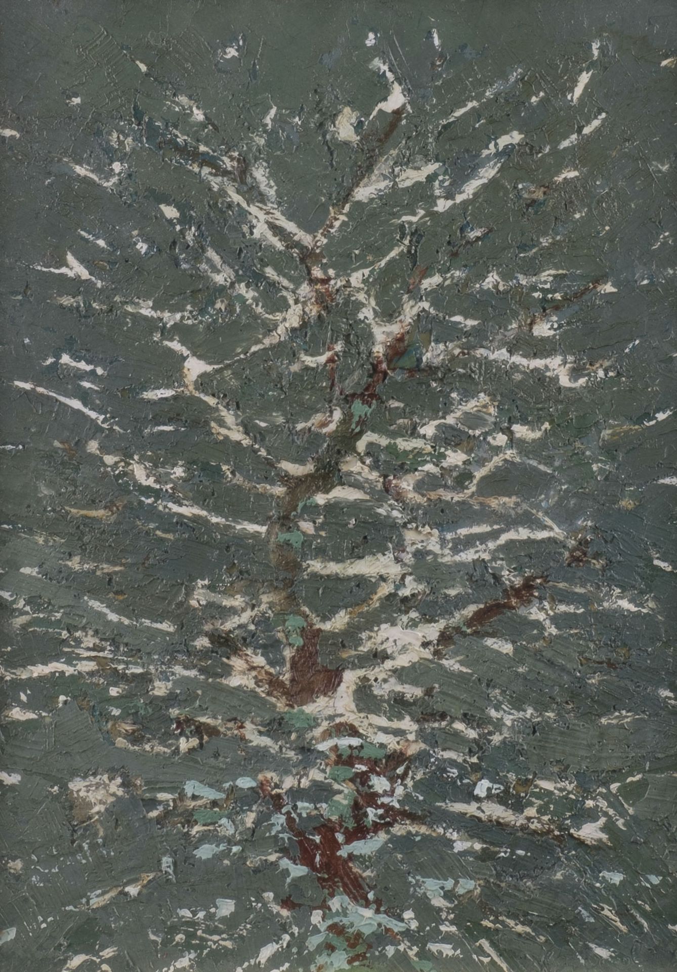 PIERO BRIGOLI, 'LA BRINA SULL'ALBERO' ('DER FROST AM BAUM') (1979)