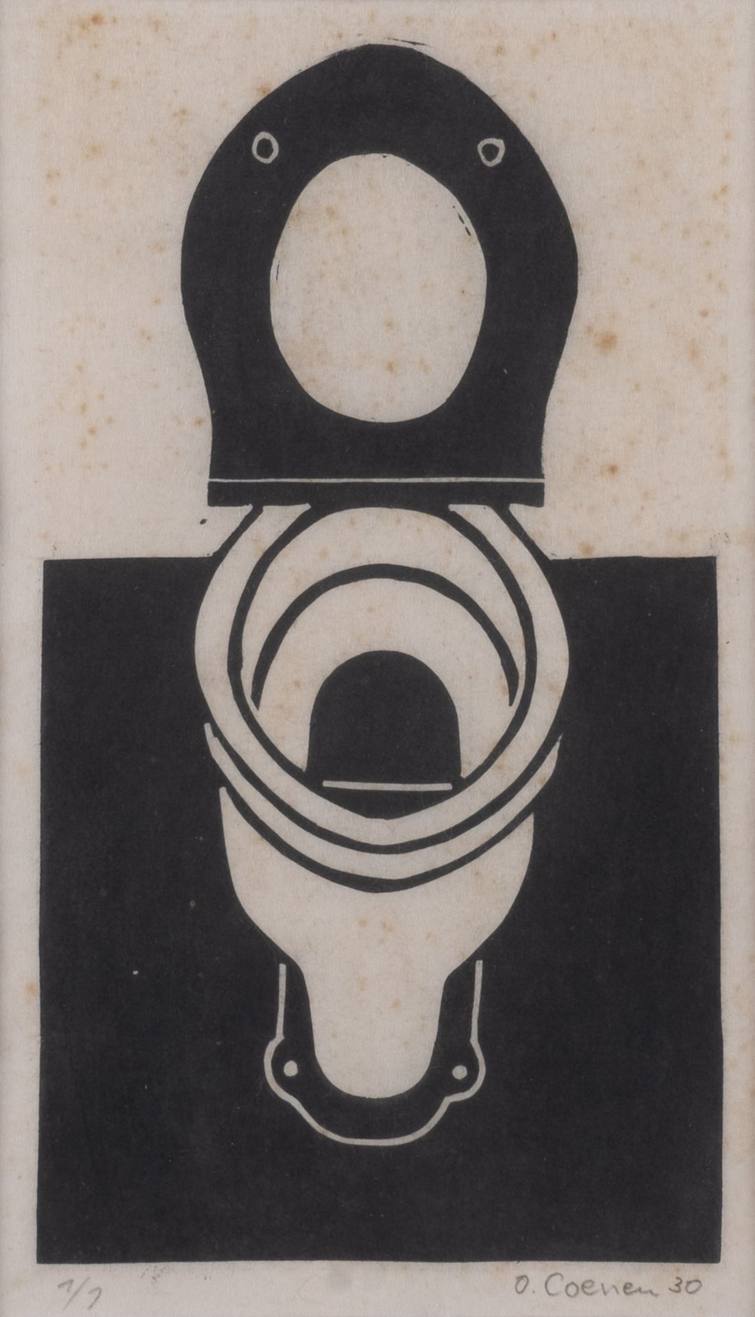 OTTO COENEN, KONVOLUT VON DREI LINOLSCHNITTEN (1930) - Bild 3 aus 3