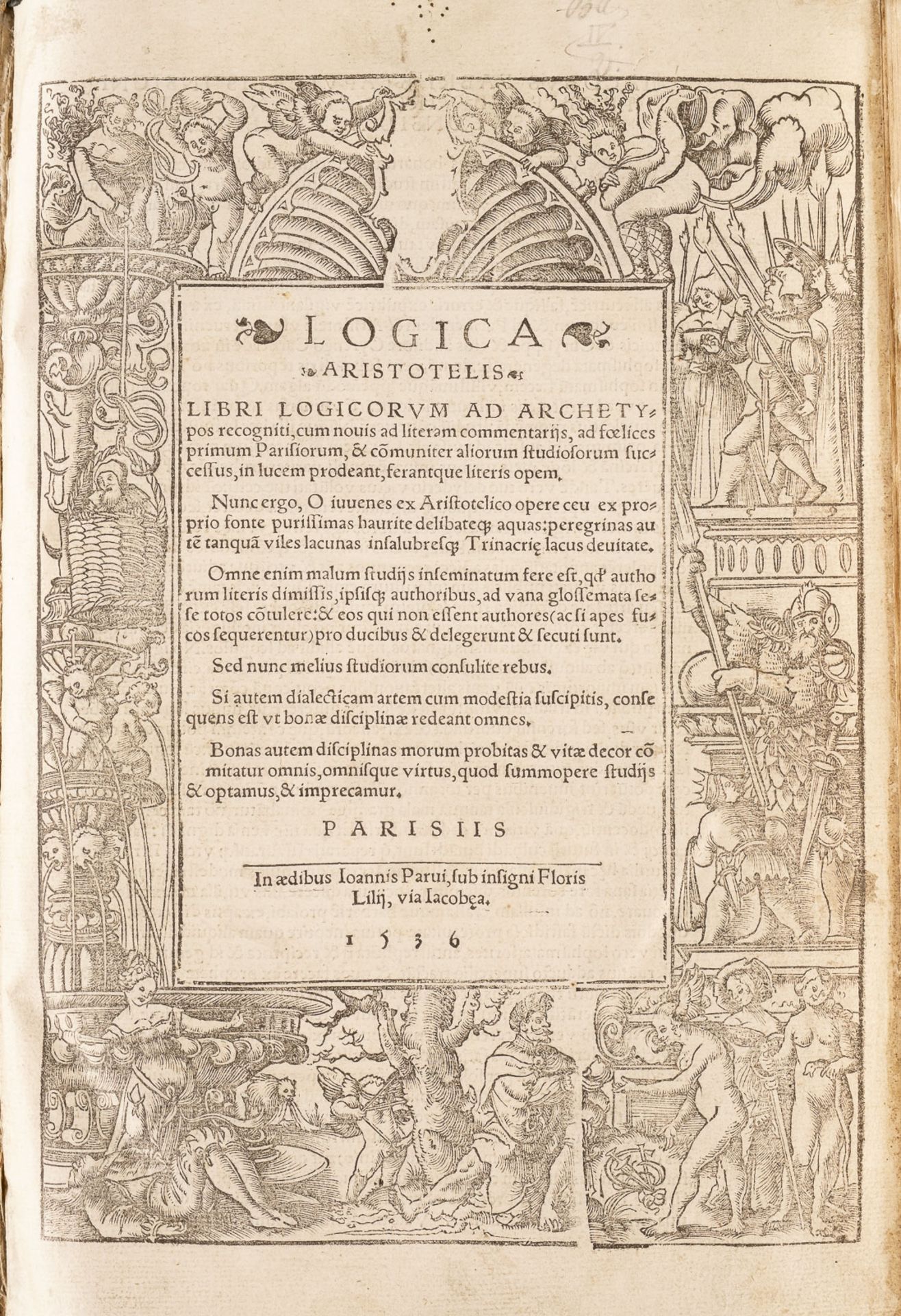 ARISTOTELES LOGICA ARISTOTELIS LIBRI LOGICORUM (...) - Bild 2 aus 2