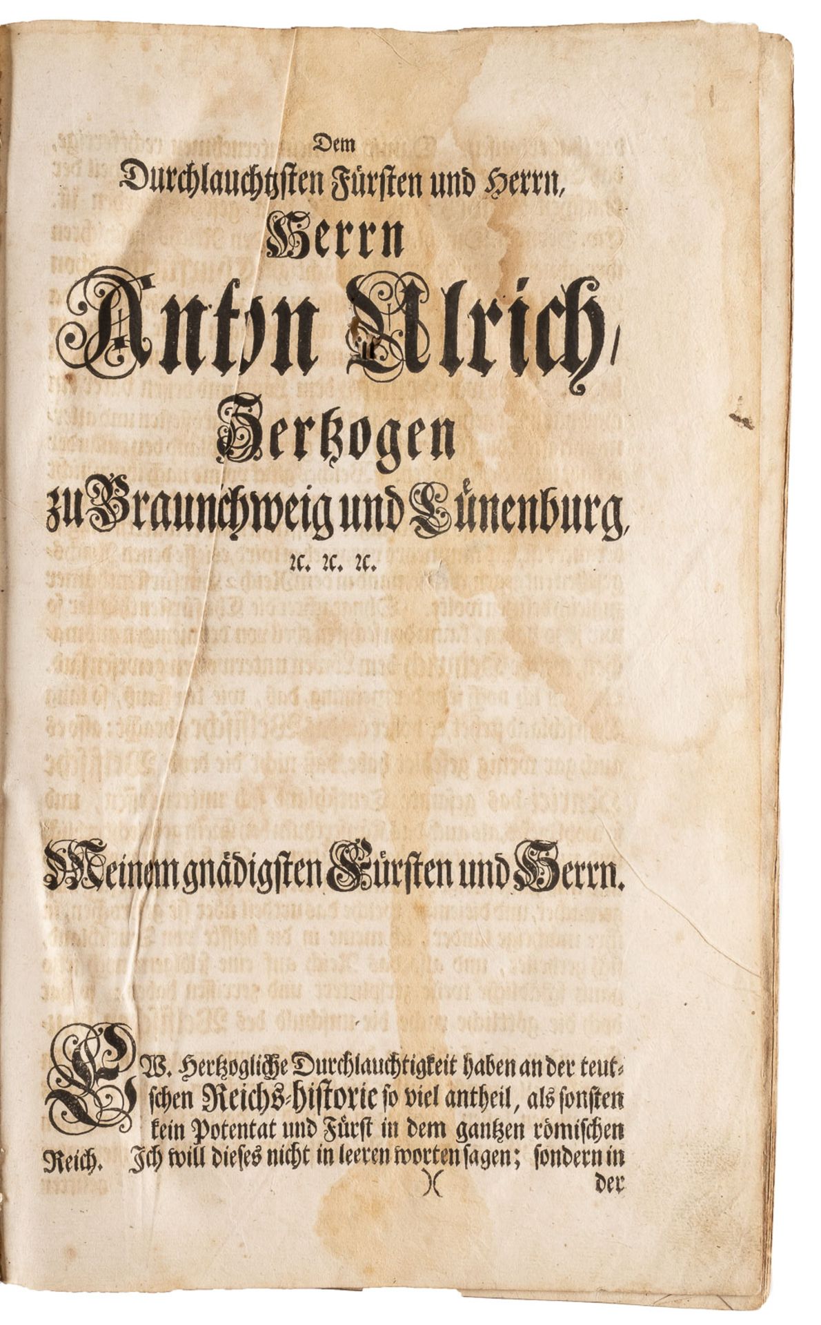 JOHANN PETER LUDEWIG GESCHICHT-SCHREIBER VON DEM BISCHOFFTHUM WIRTZBURG (...) - Image 3 of 3