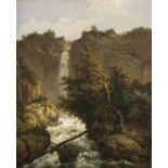 ANDREAS ACHENBACH WASSERFALL (1880)