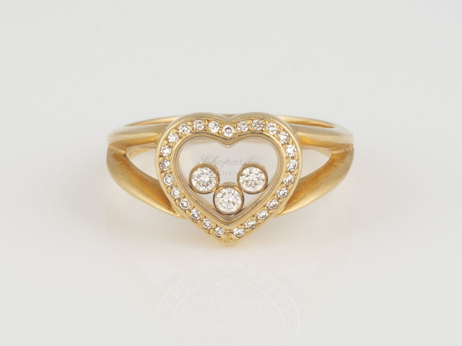 RING 'CHOPARD - HAPPY DIAMONDS'