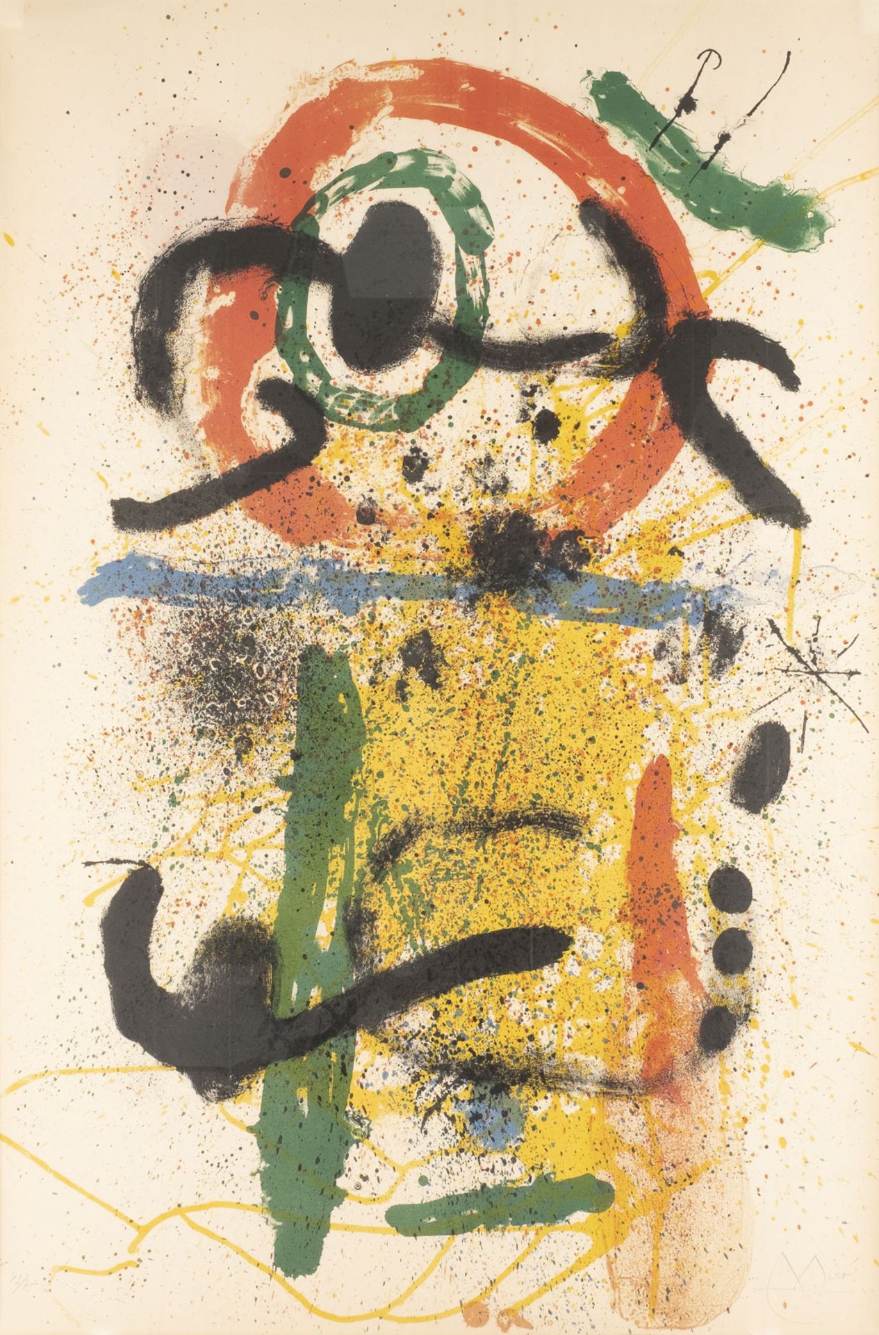 JOAN MIRÓ 'PIERROT LE FOU' (1964)