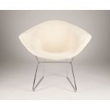 HARRY BERTOIA SESSEL MODELL 421 'DIAMOND CHAIR'