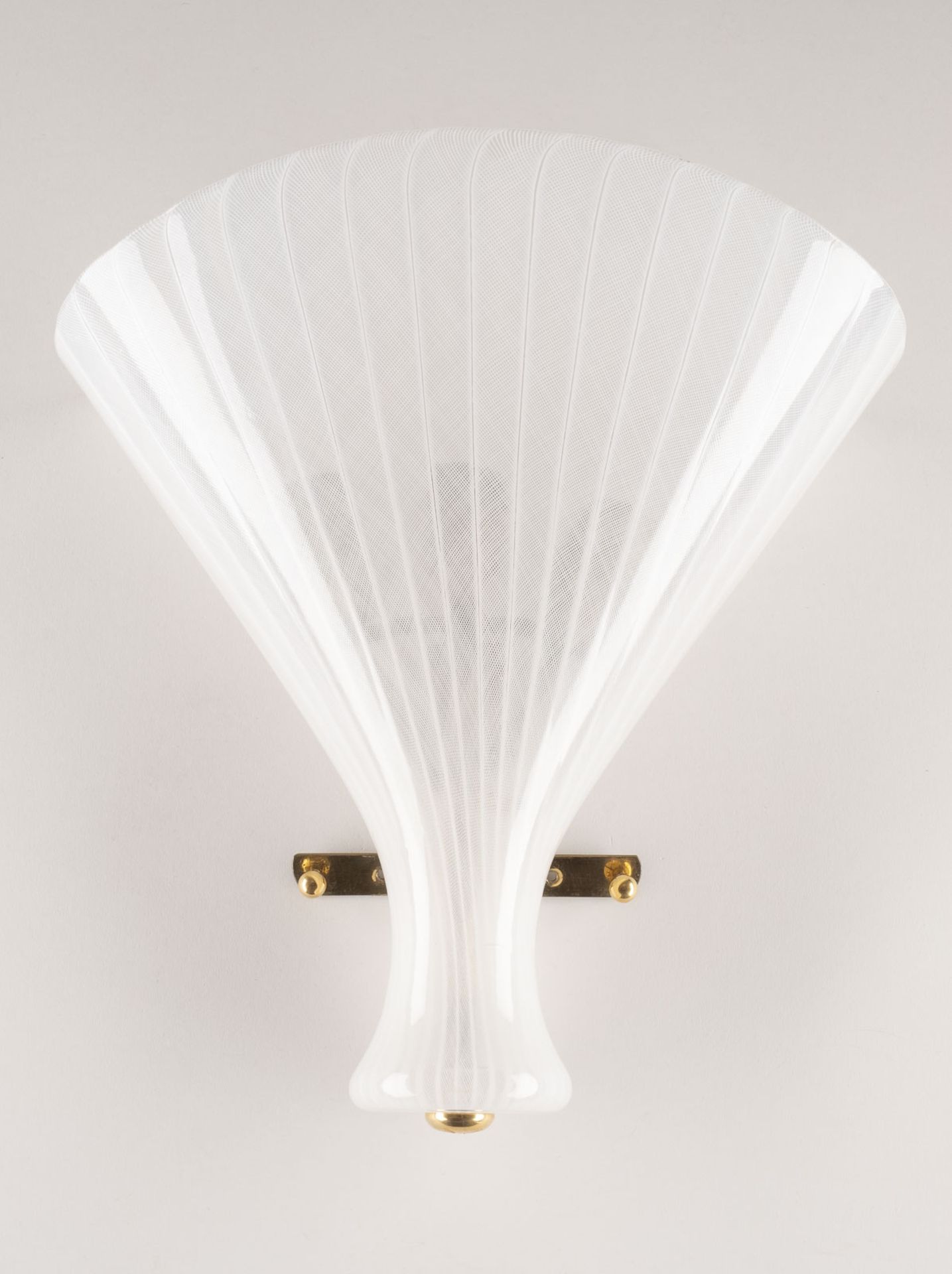 Wandlampe 'a canne di reticello' Modell 'Ventaglio'