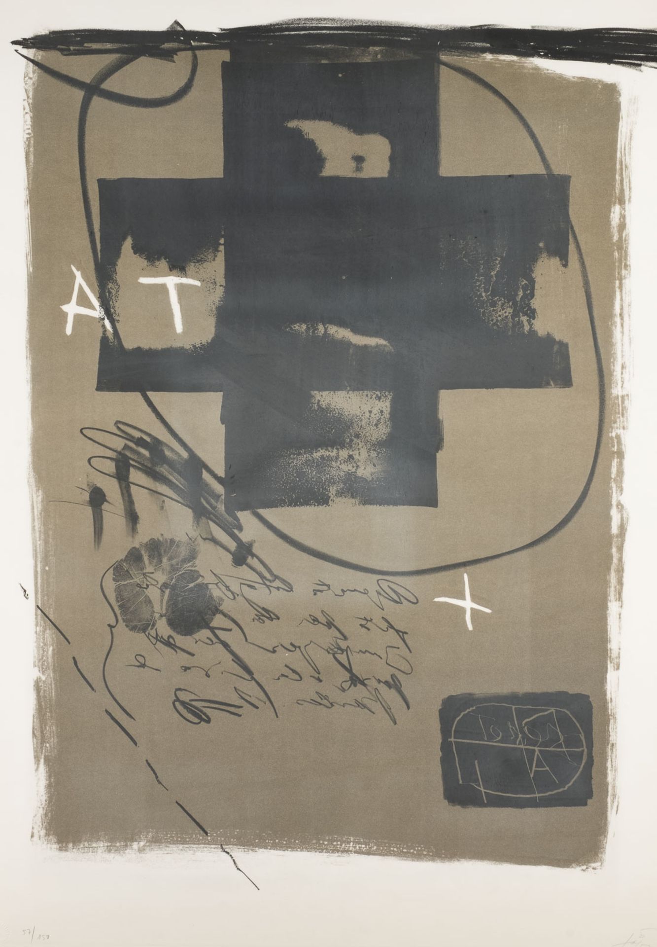 ANTONI TÀPIES 'ART 6'75' (1975)