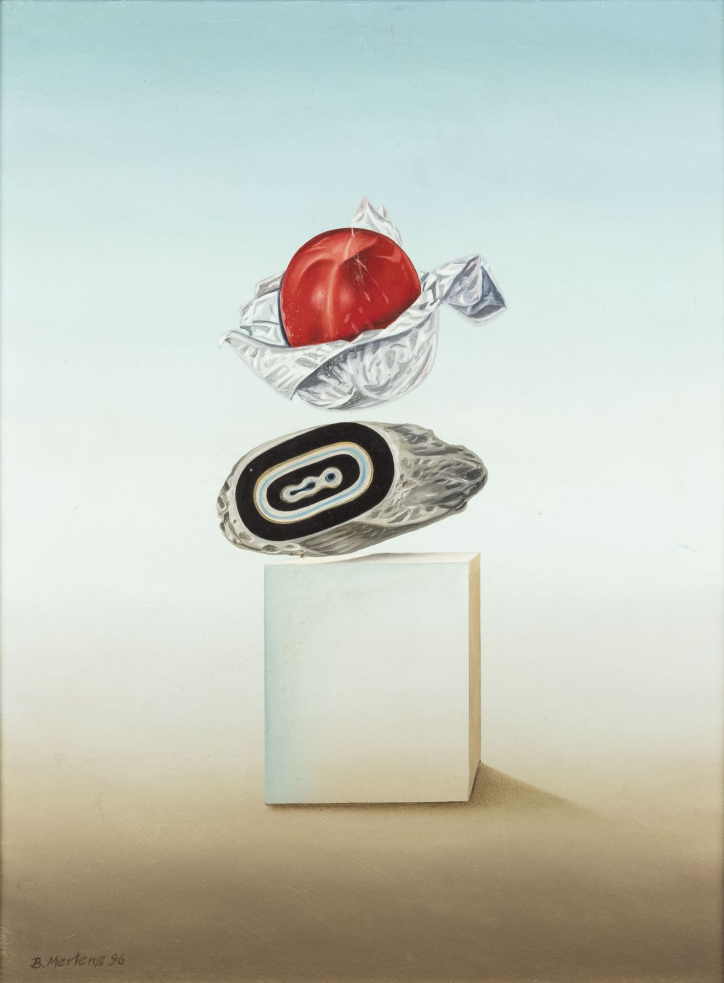 Komposition mit Apfel (1996)