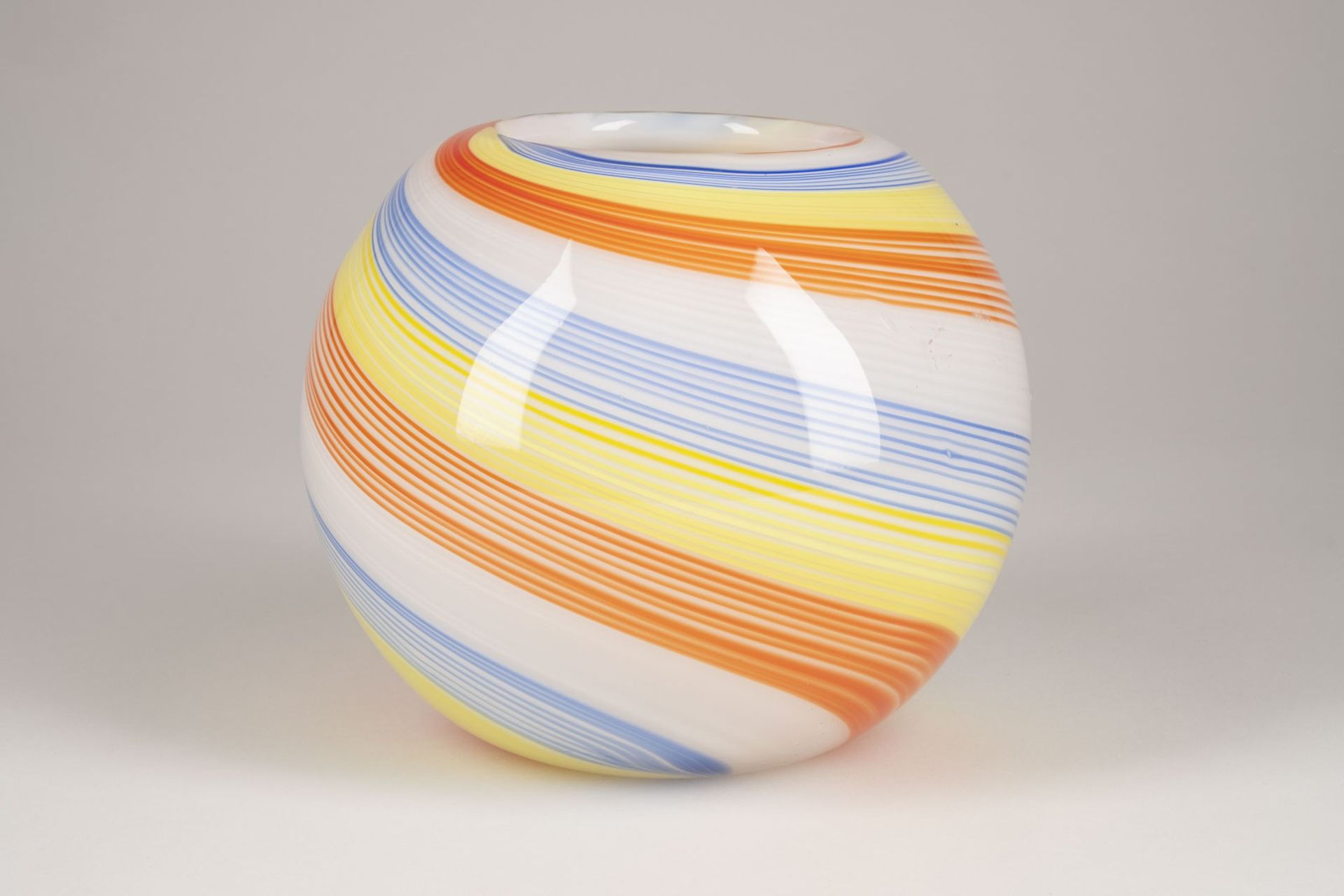 CENEDESE VASE 'FILIGRANA A SPIRALE'