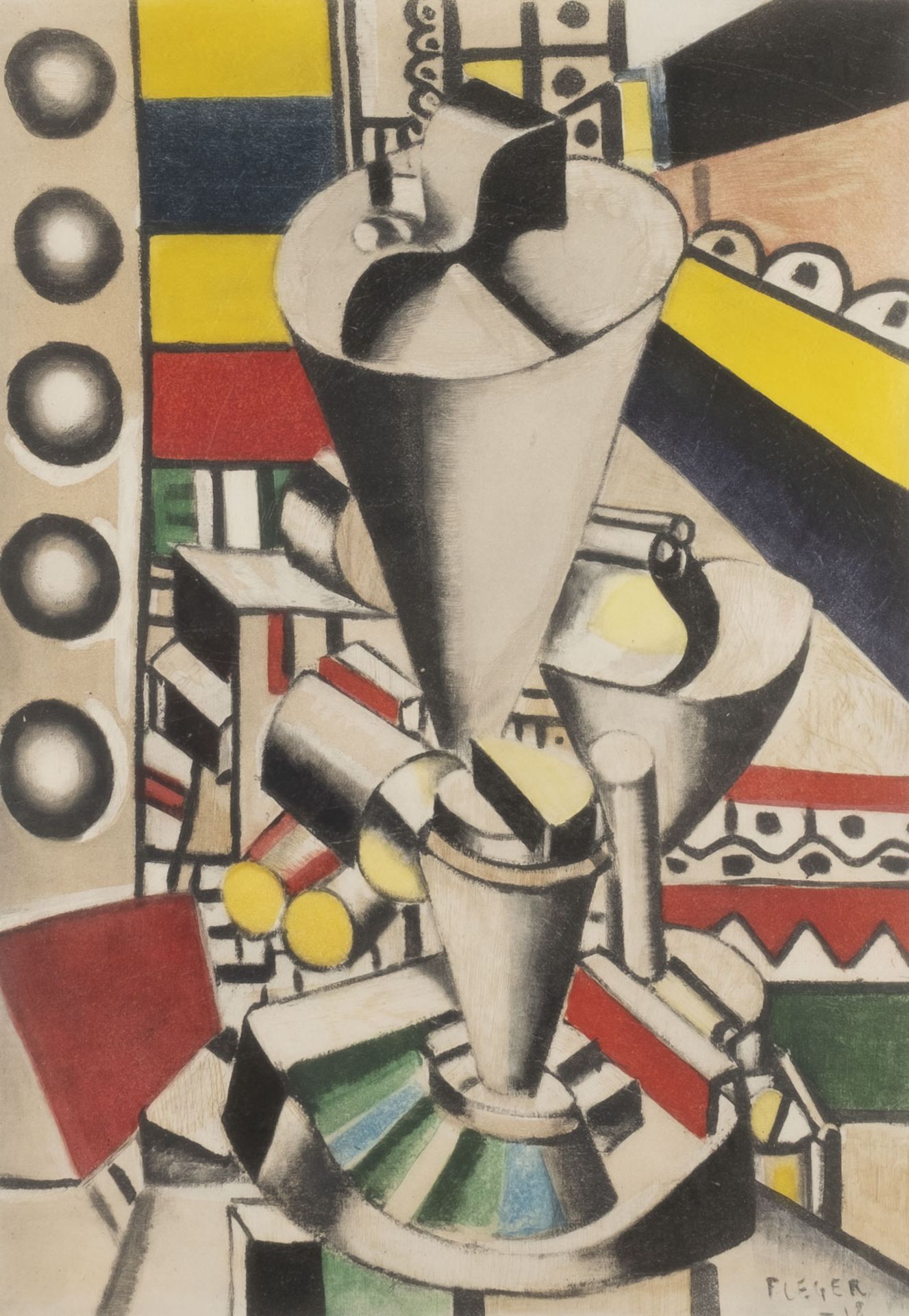 'NATURE MORTE AUX ELÉMENTS MÉCANIQUES' (1918/1960)