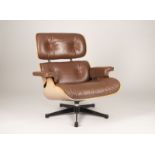 CHARLES UND RAY EAMES SESSEL MODELL 'LOUNGE CHAIR'