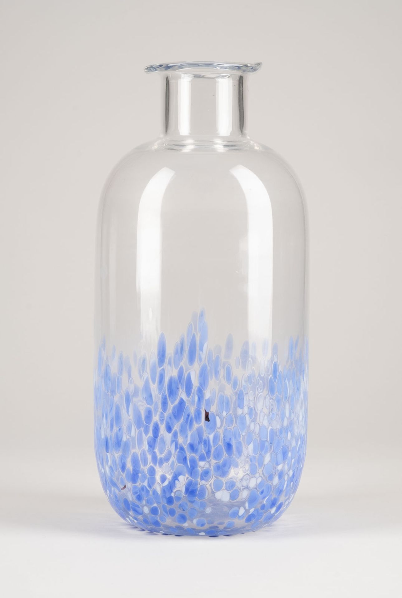 VASE VISTOSI 'BOTTIGLIA MURRINE BLU'