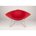 HARRY BERTOIA SESSEL MODELL 422 'LARGE DIAMOND CHAIR'