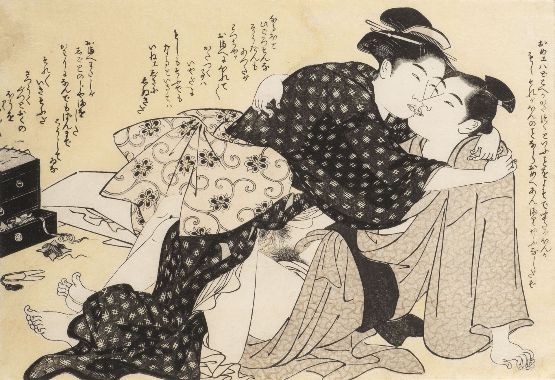 KATSUKAWA SHUNCHO, SHUNGA