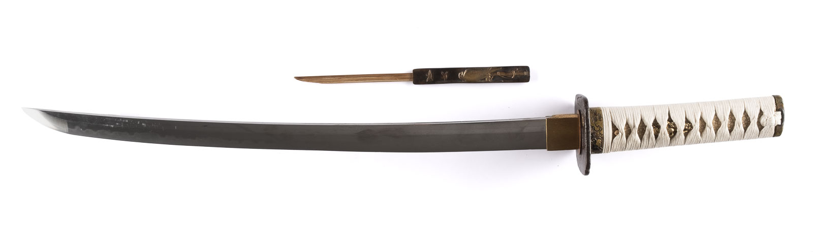 EIN MONTIERTES WAKIZASHI