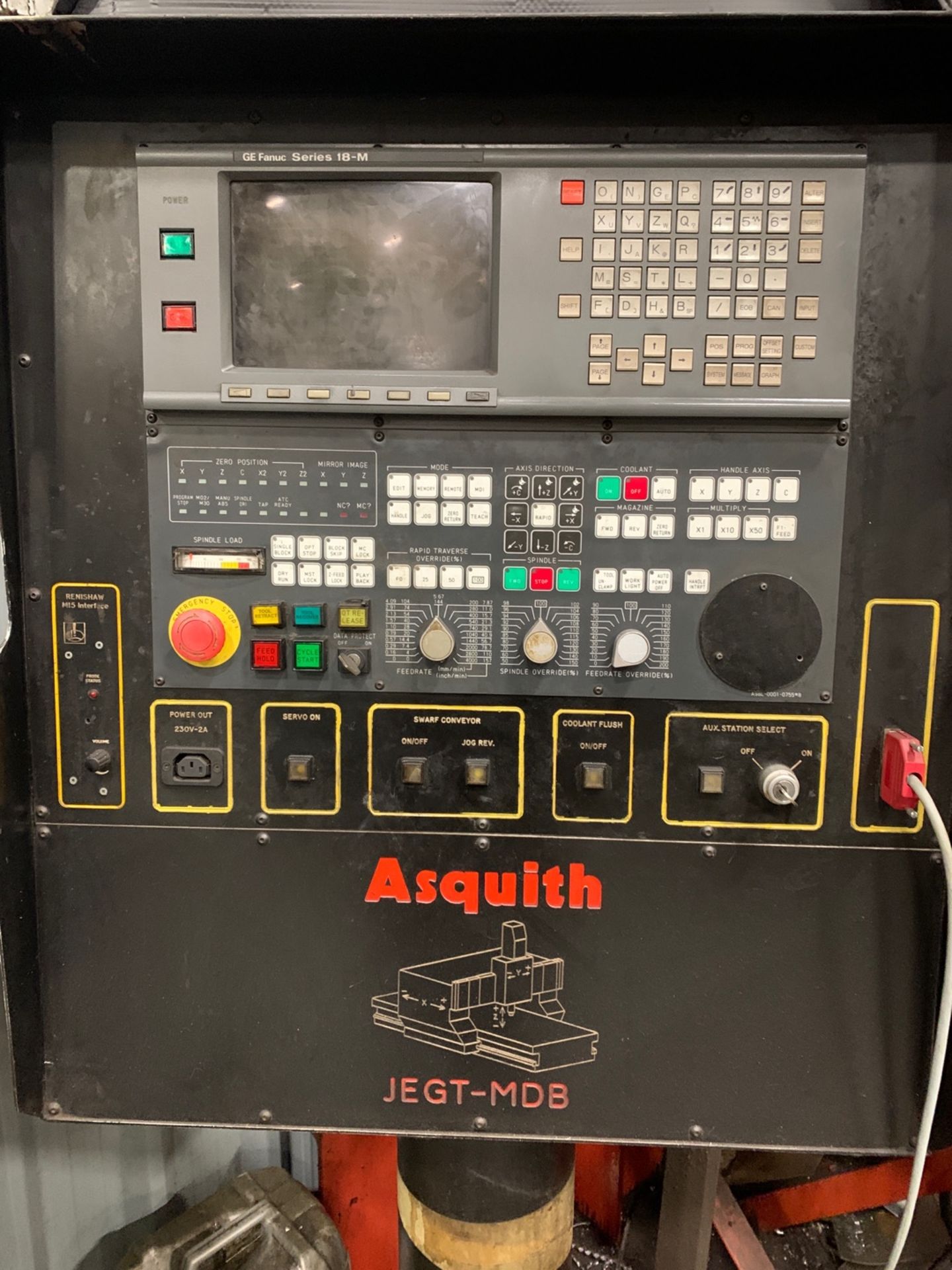 Asquith Model MDB-180 (1994) Gantry Type Machining Centre. Serial No. P57027, - Image 11 of 15