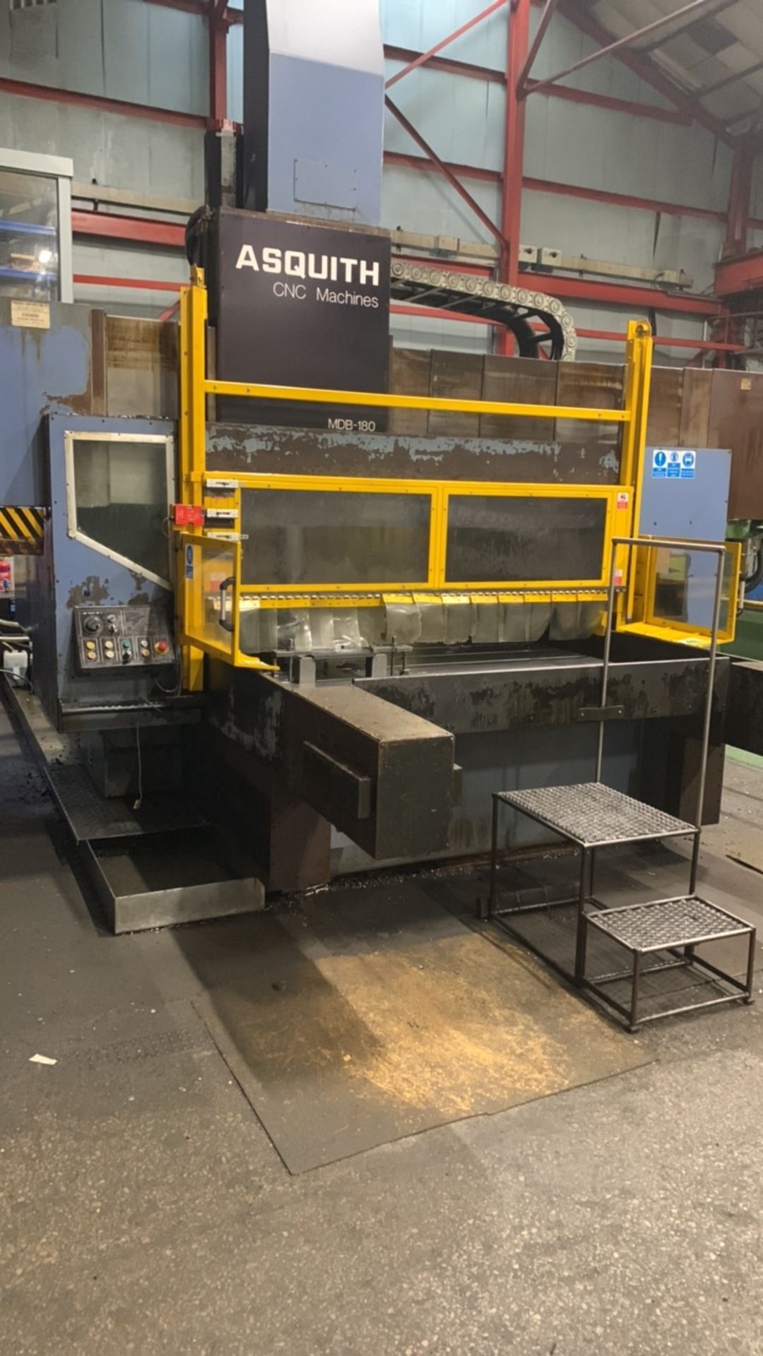 Asquith Model MDB-180 (1994) Gantry Type Machining Centre. Serial No. P57027,