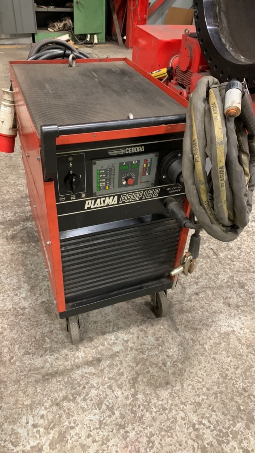 Cebora Prof 162 Plasma Cutter, Art 952, Serial No. C81216