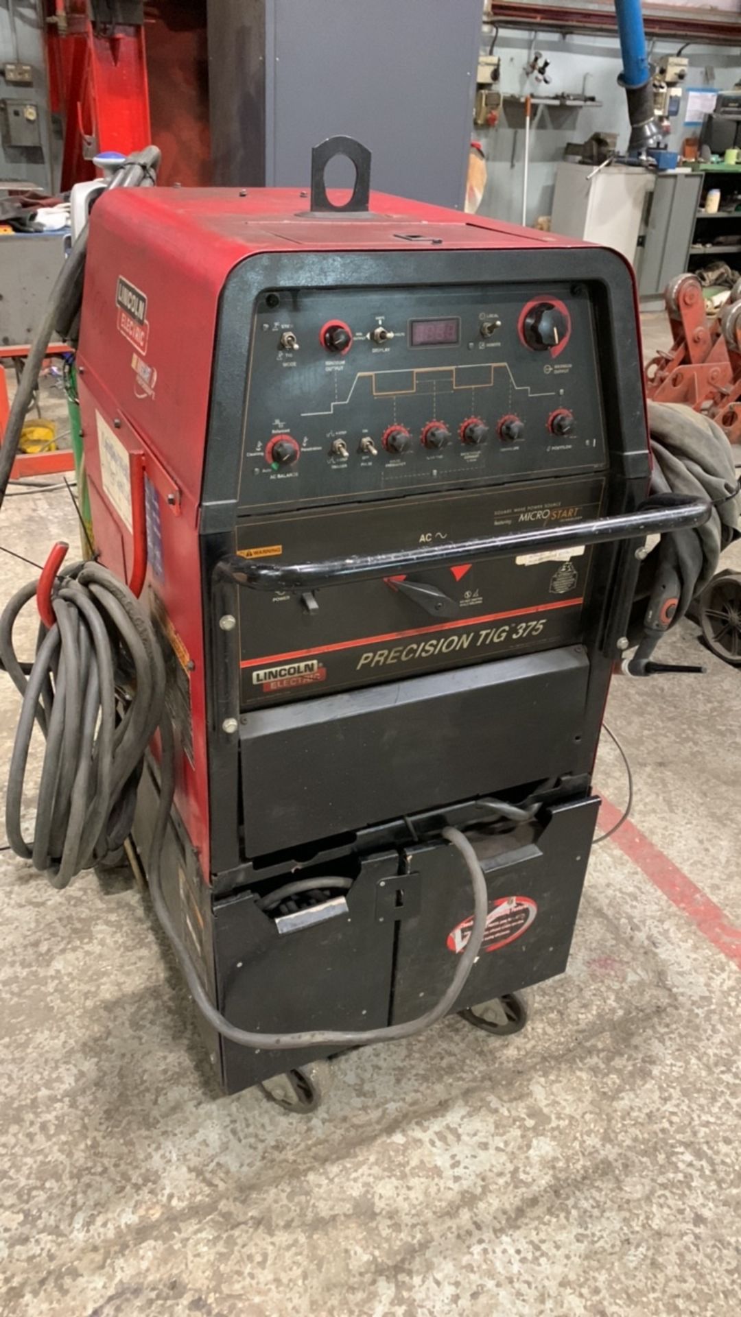 Lincoln Electric Precision TIG 375 Welder, Serial No.