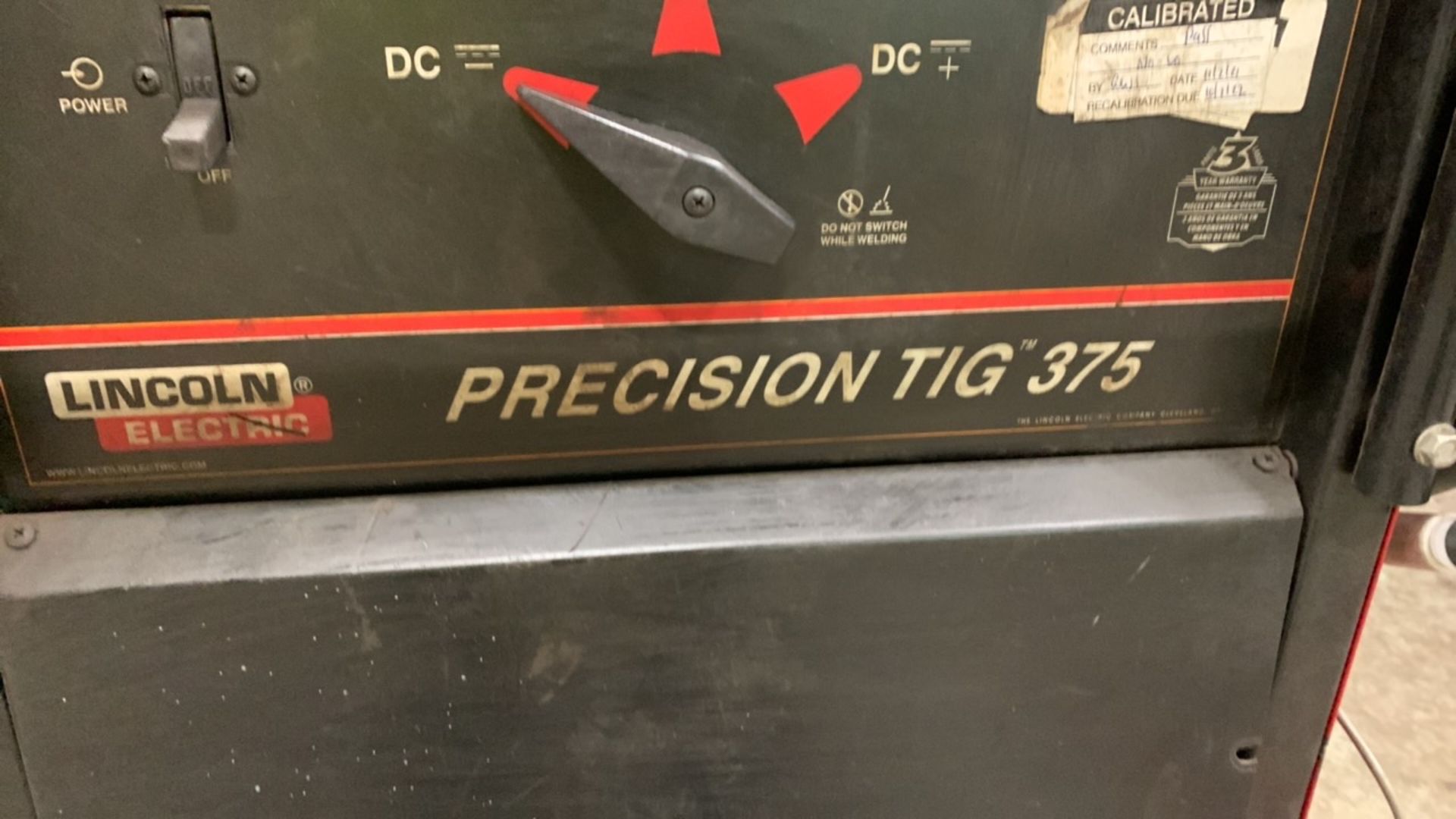 Lincoln Electric Precision TIG 375 Welder, Serial No. - Image 2 of 3