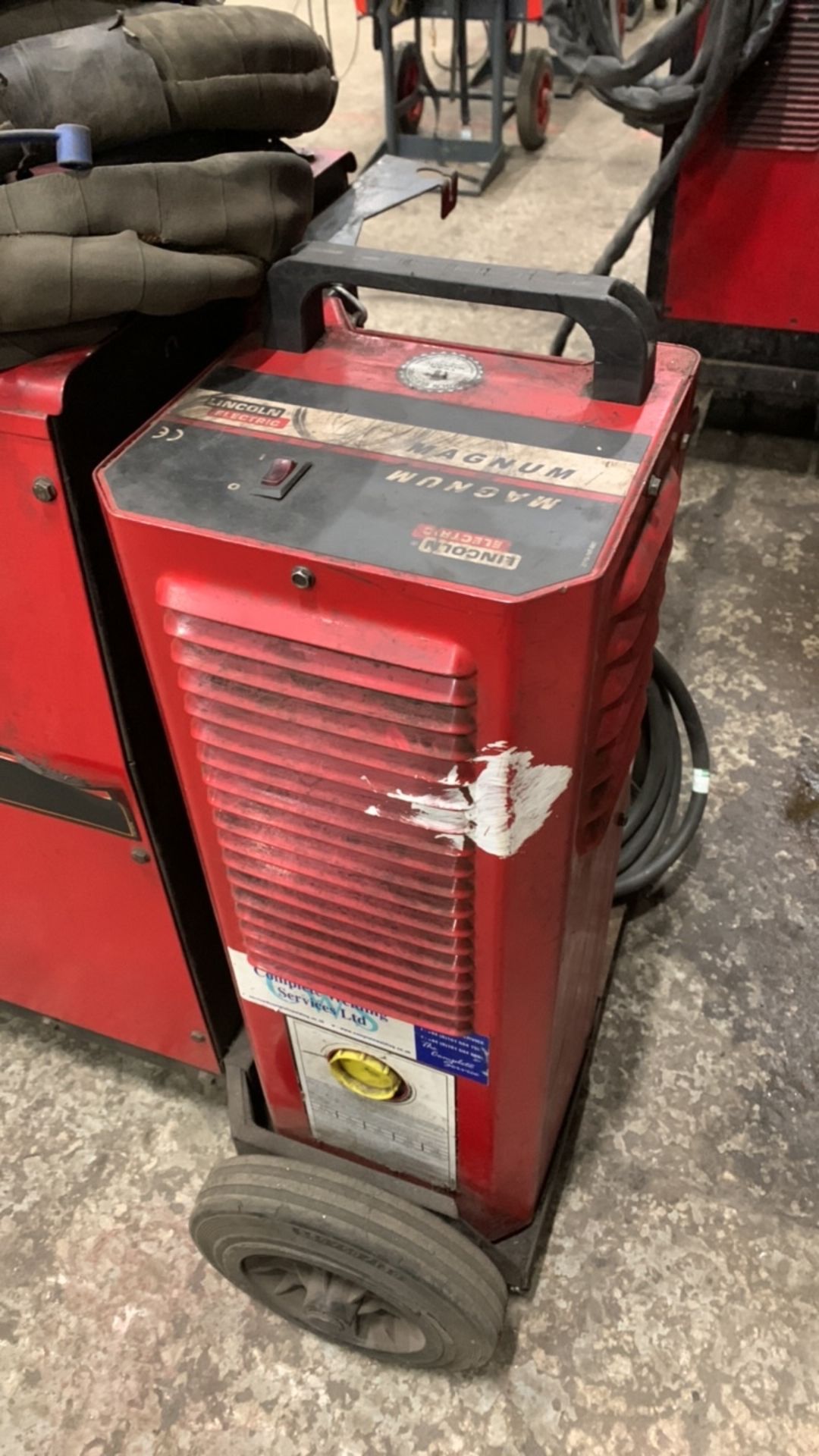Lincoln Electric Powertec 420S Welder With LF 24 Wire Feed Unit - Image 4 of 4