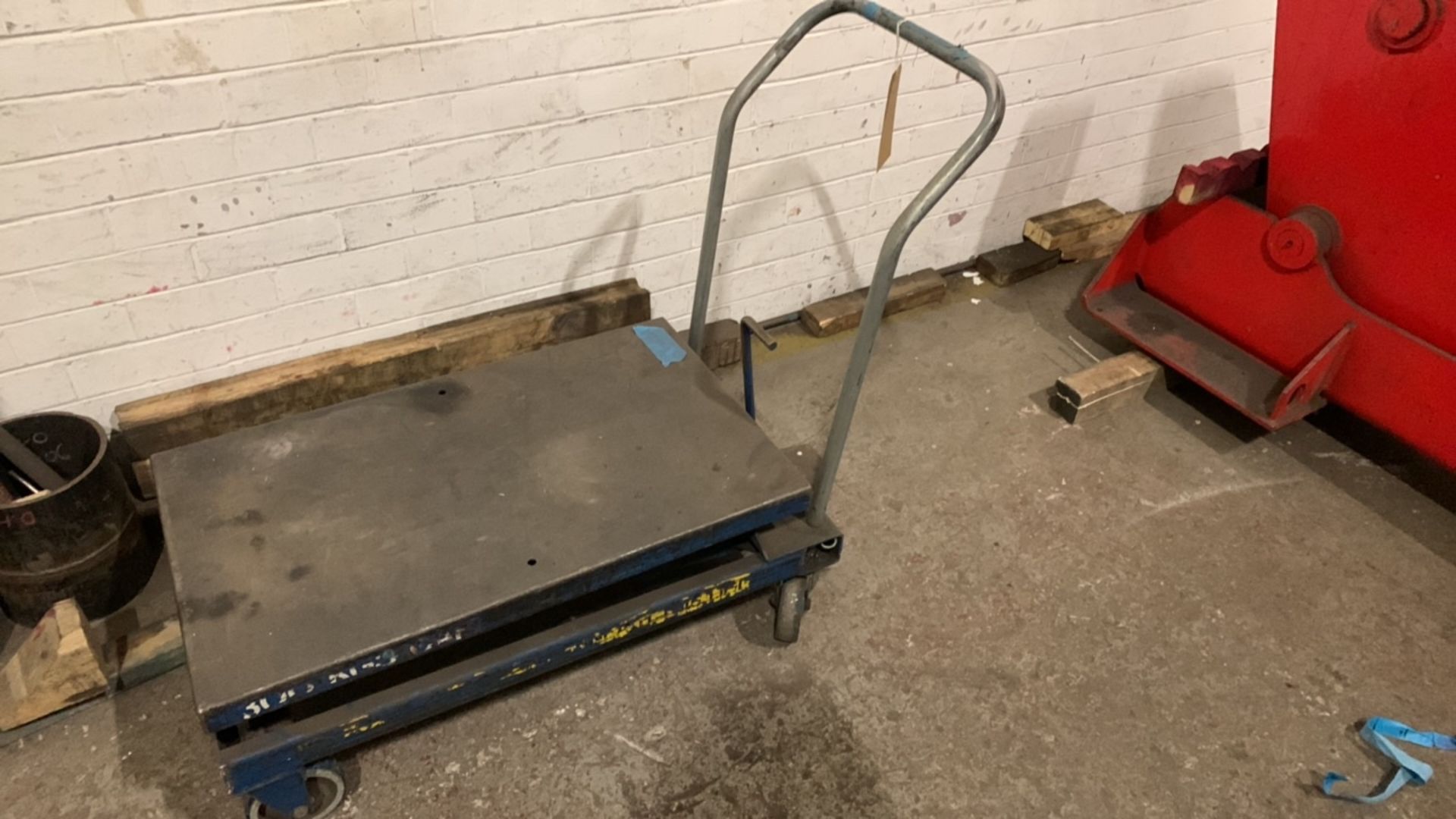 Steel Framed Flatbed Platform Trolley