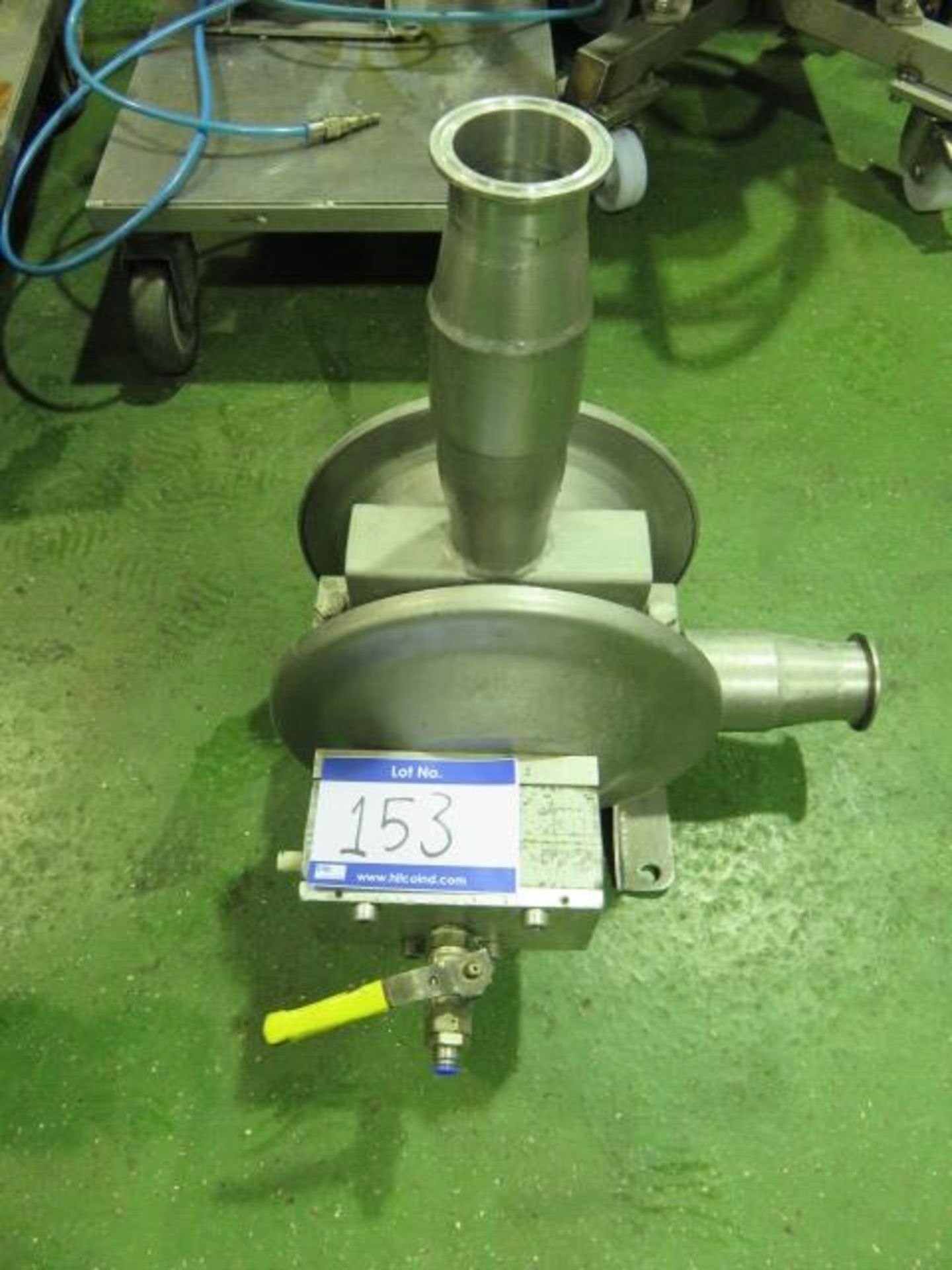 Small Stainless Steel Double Diaphragm Pump No 1.