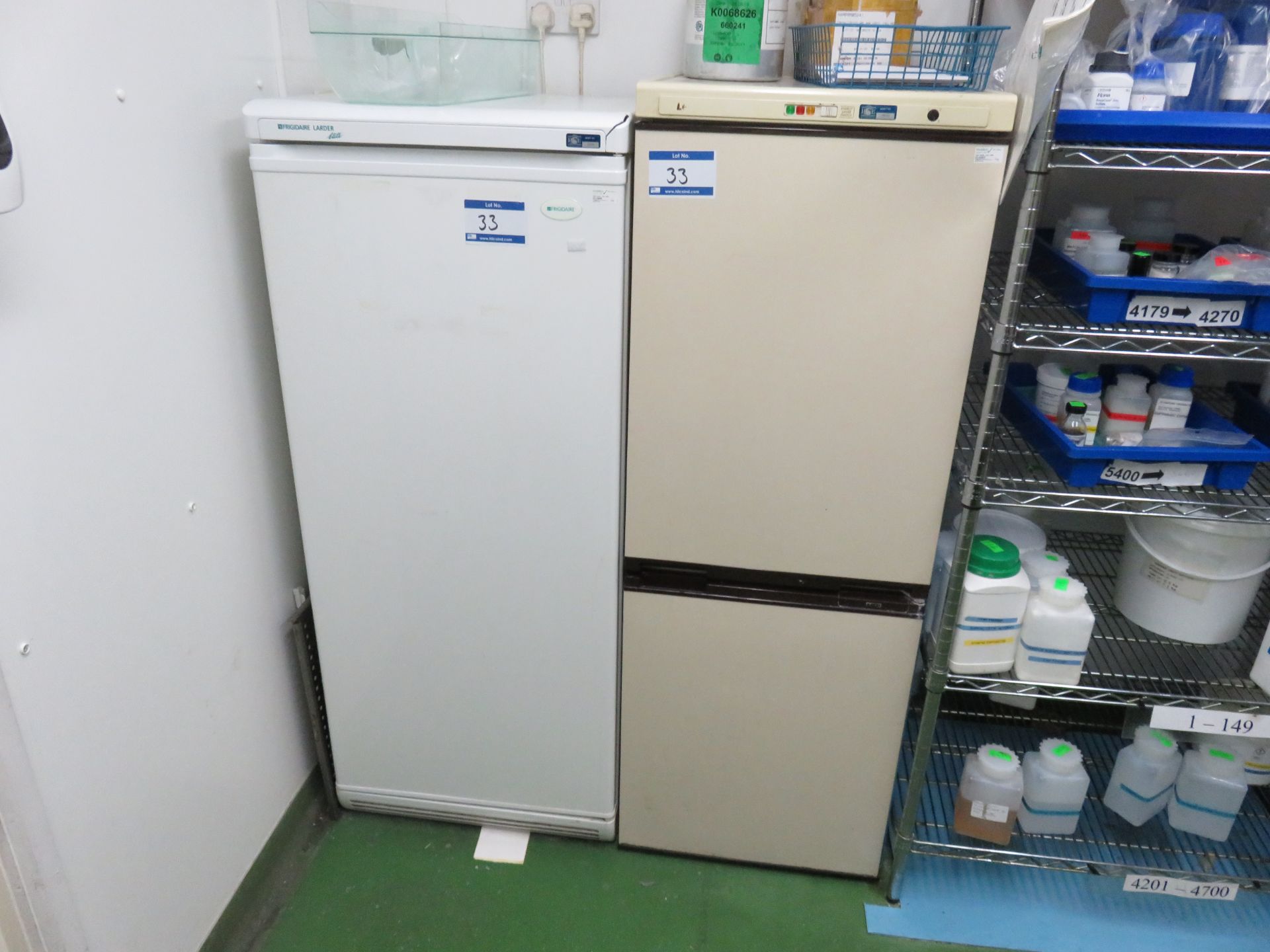 Frigidaire Larder Elite Fridge and an LEC Fridge/Freezer