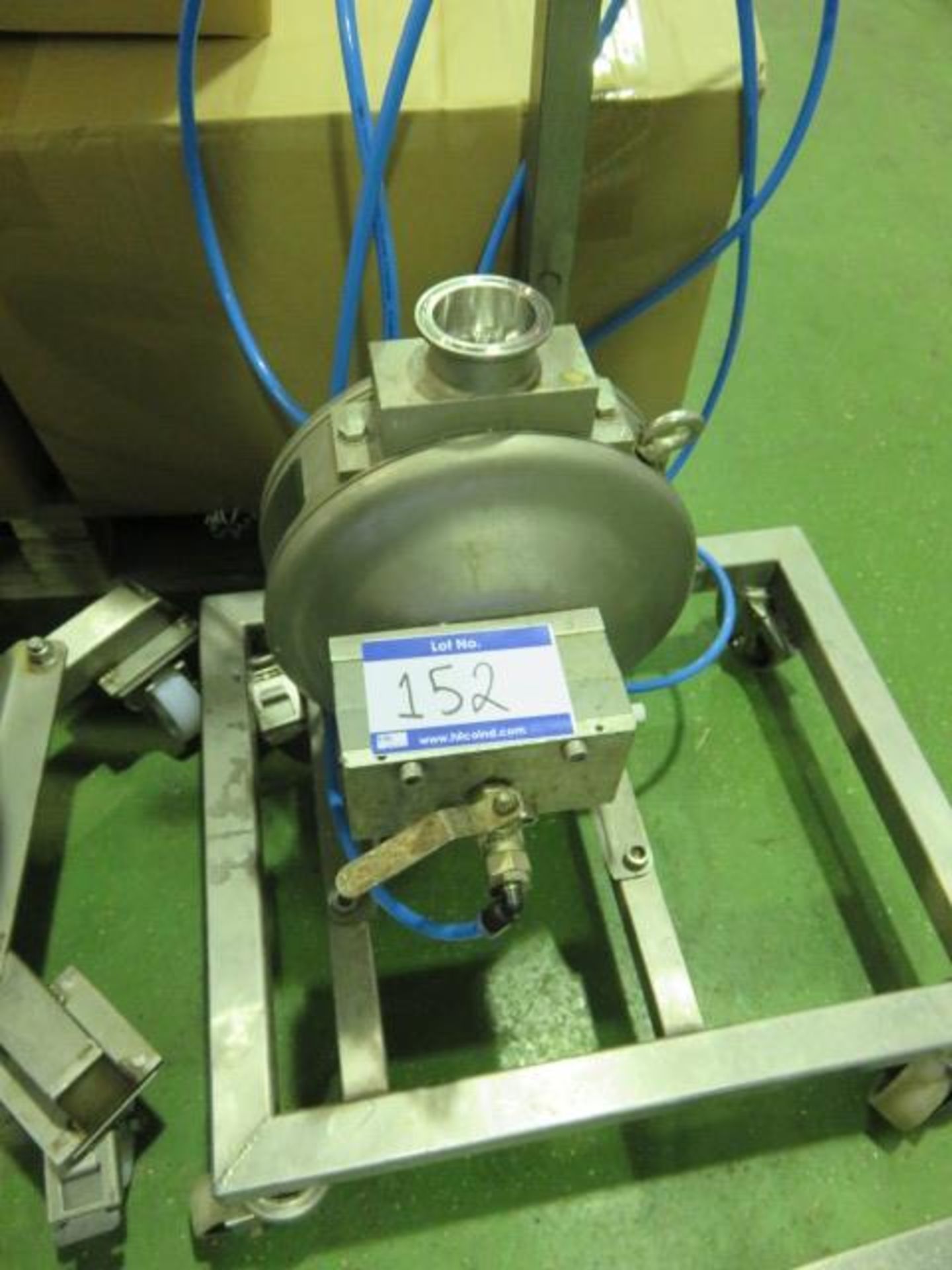 Small Stainless Steel Double Diaphragm Pump No 8.