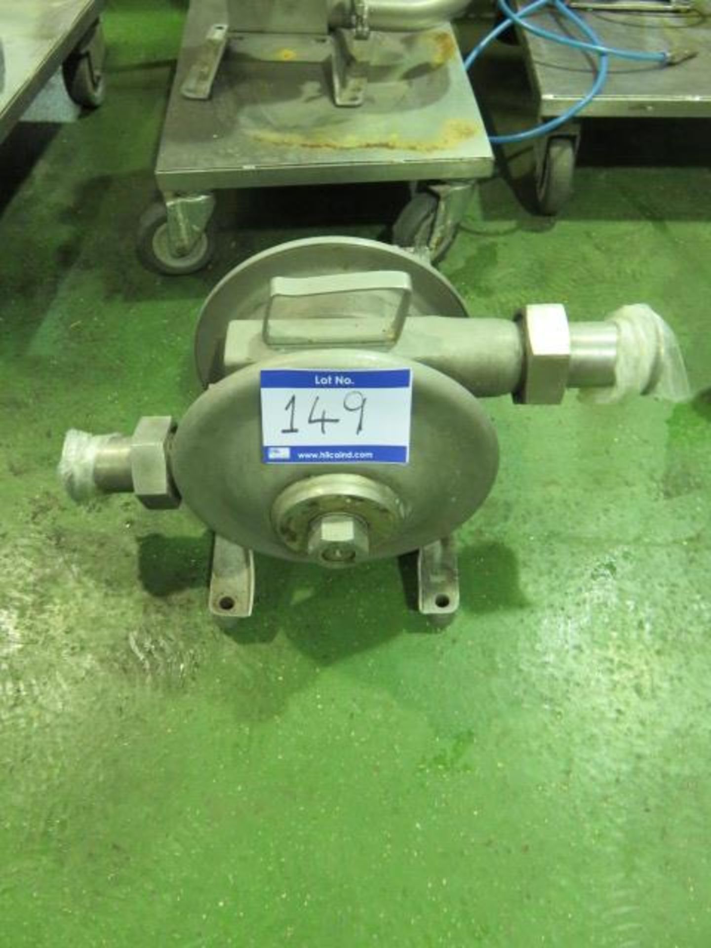 Small Stainless Steel Double Diaphragm Pump No 2.