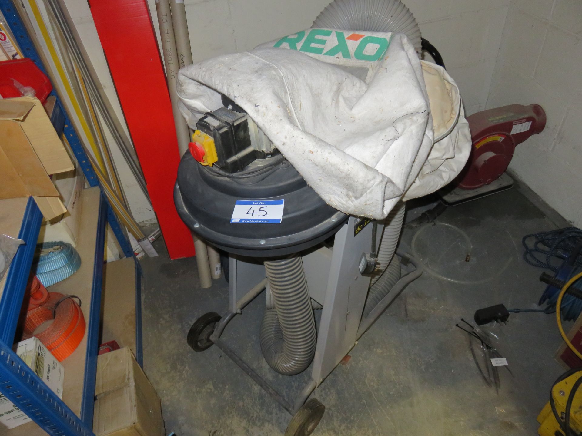 Woodstar DC 12 Mobile Single Bag Dust Extractor Serial No. 1140