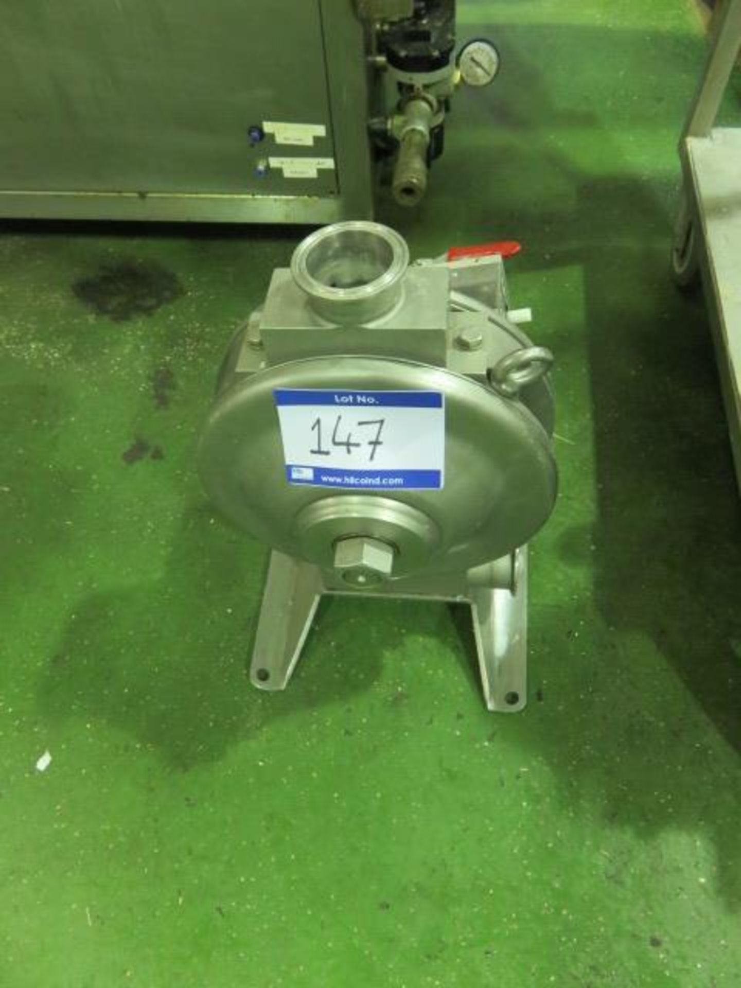 Small Stainless Steel Double Diaphragm Pump No 6.