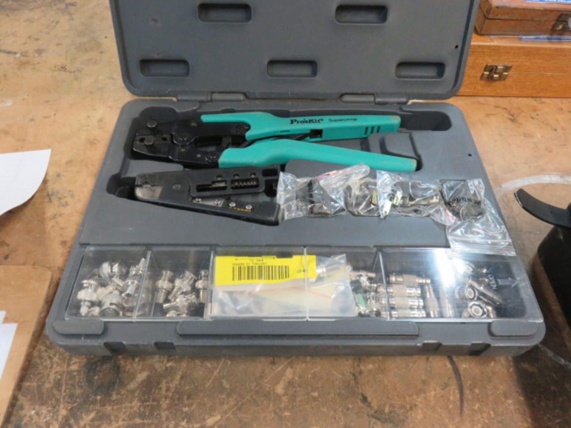 Pro’s Kit Supercrimp Hand Tool in carry case.