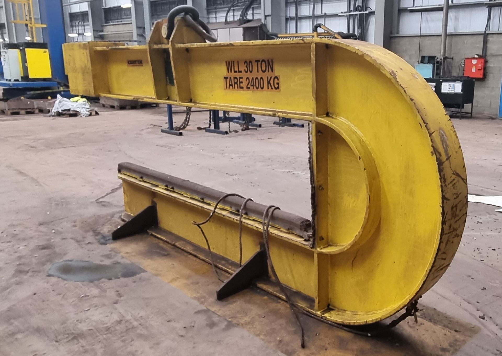 Certex 30 ton Lifting C Hook. Serial number 218538 01. New 2010