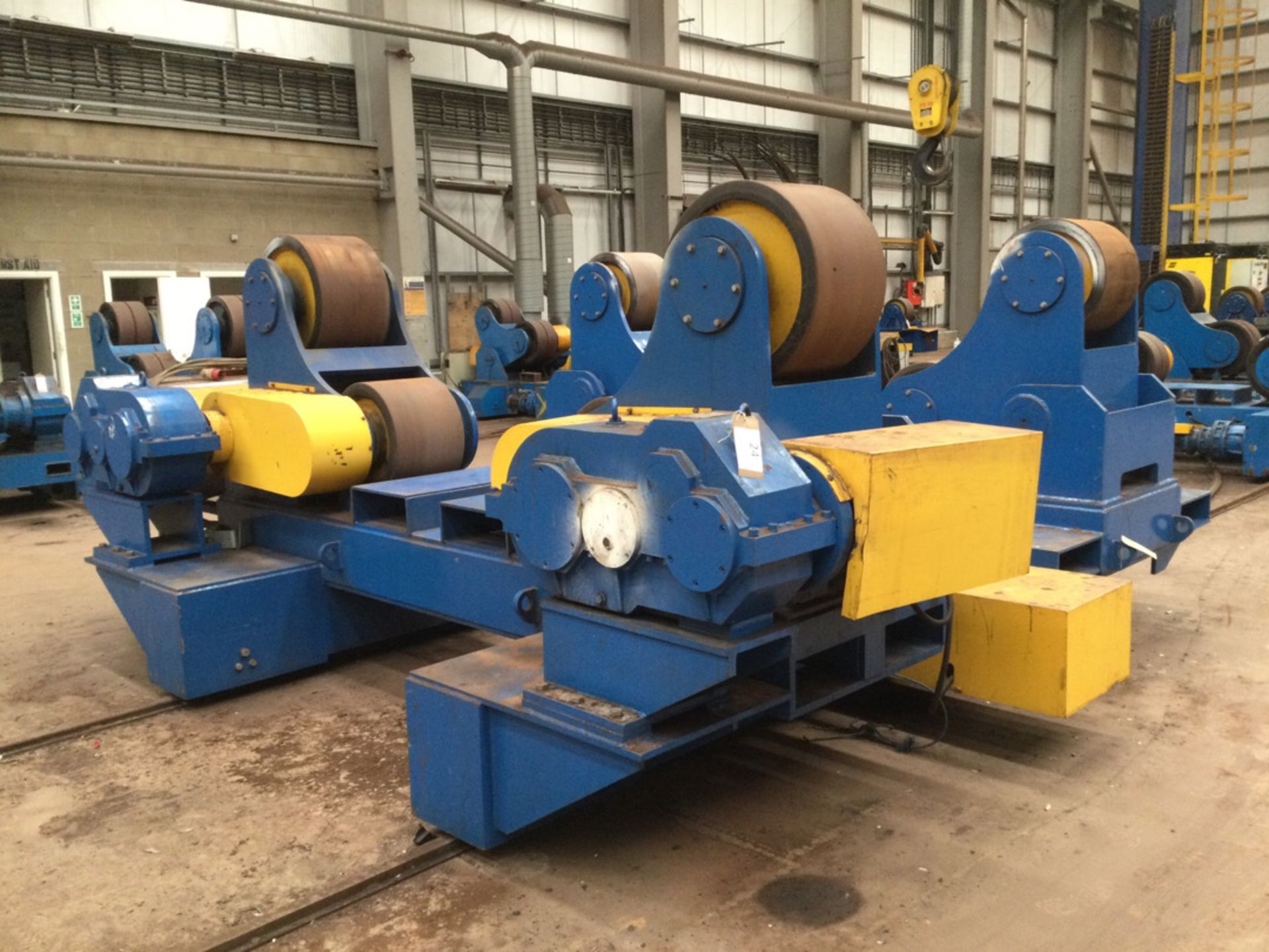 Kumkang HGZ 250 ton Self Aligning Welding Rotato and Idler