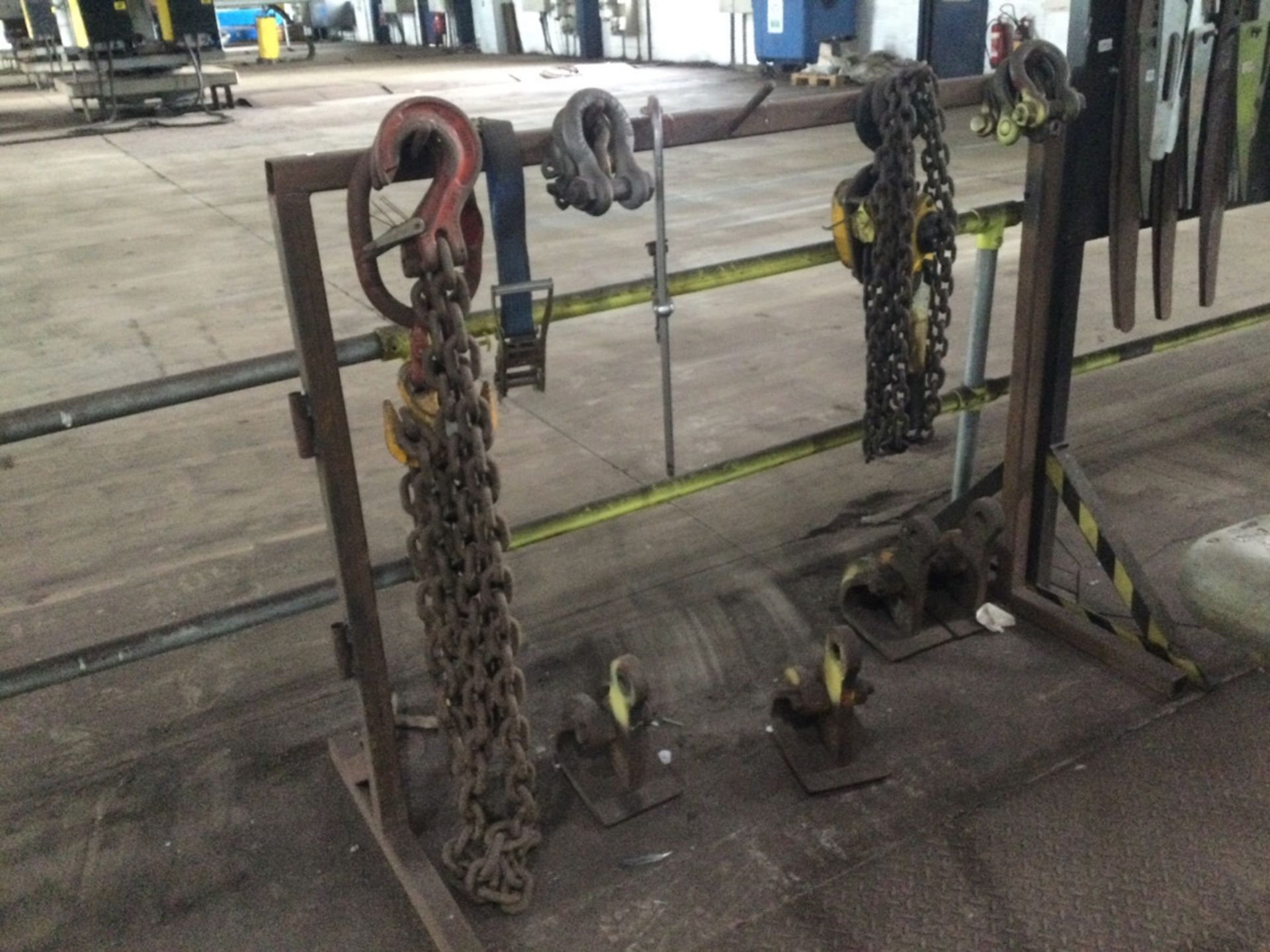 Quantity of Various Lifting Chains, Plate Clamps etc - Image 2 of 3