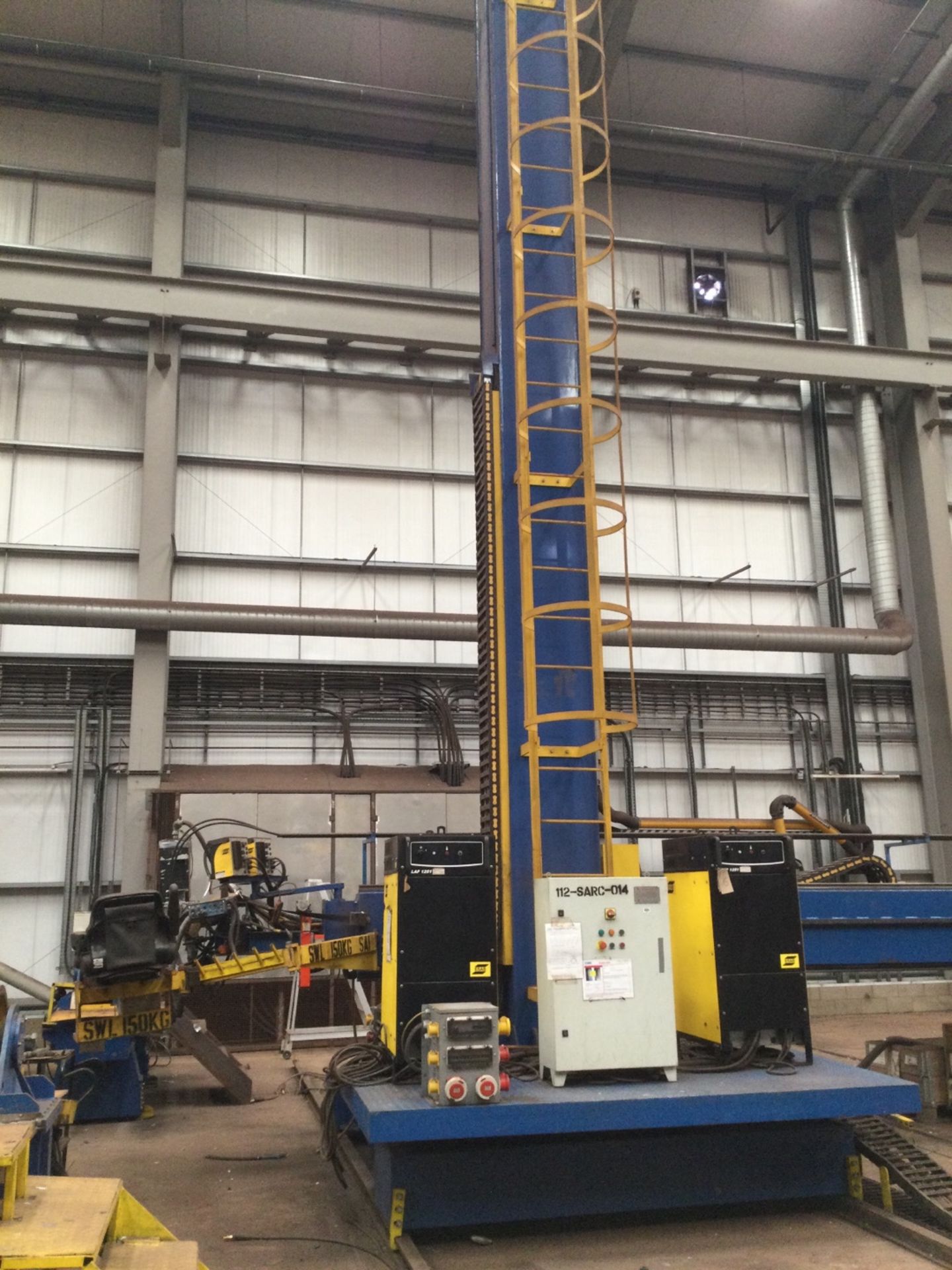 Kumkang Model LH7760 6 meter Column & Boom Sub-Arc Welding System. New 2017 - Image 5 of 10