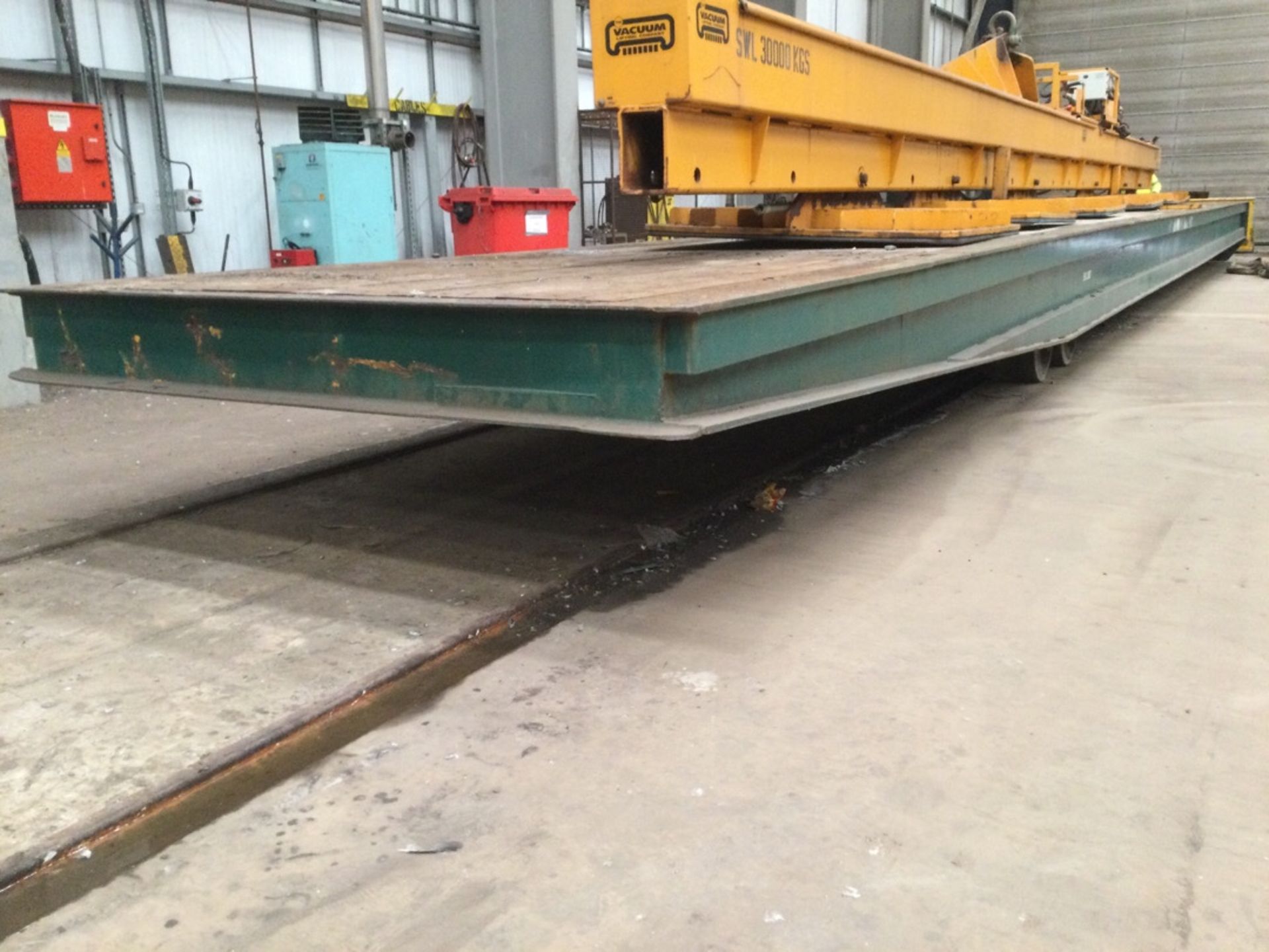 Mafi 100 Ton Trailer - Green, No Plate, Estimated YOM 2016)