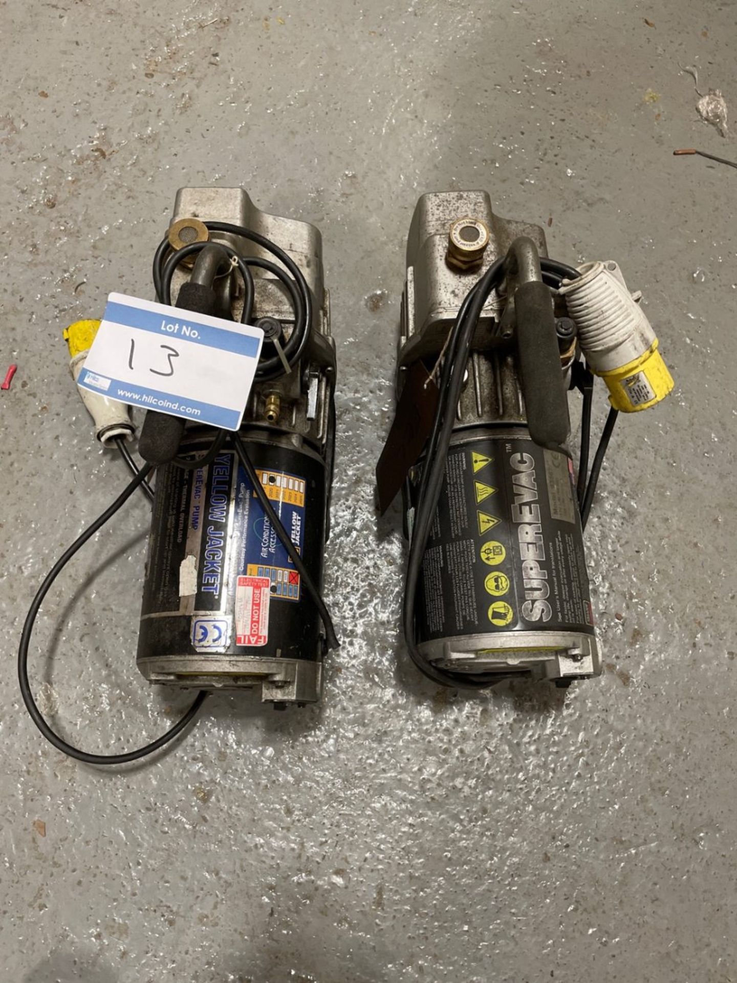 (2) Yellow Jacket SuperEvac Model 93567 Vacuum Pump - Image 2 of 2