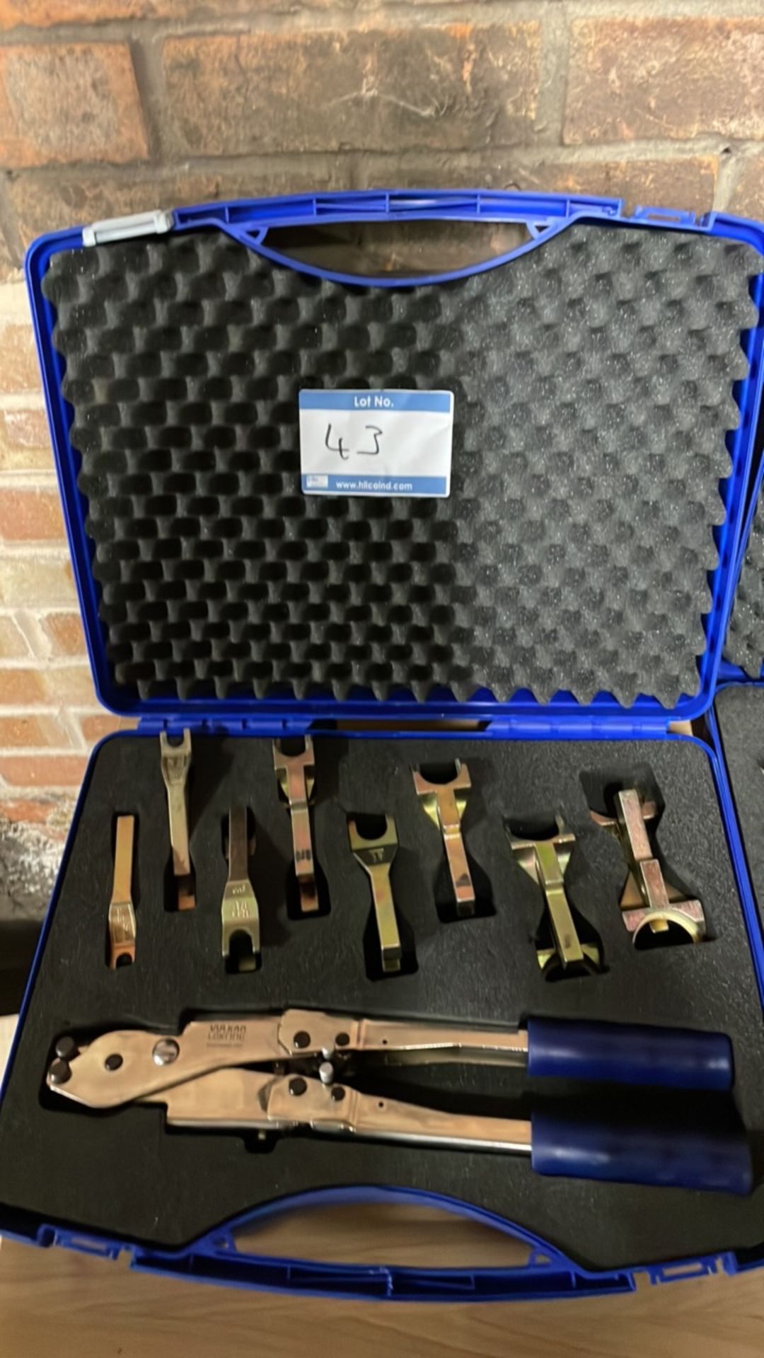 LOKBOX Lock Ring Crimping Tool with Various Adapters