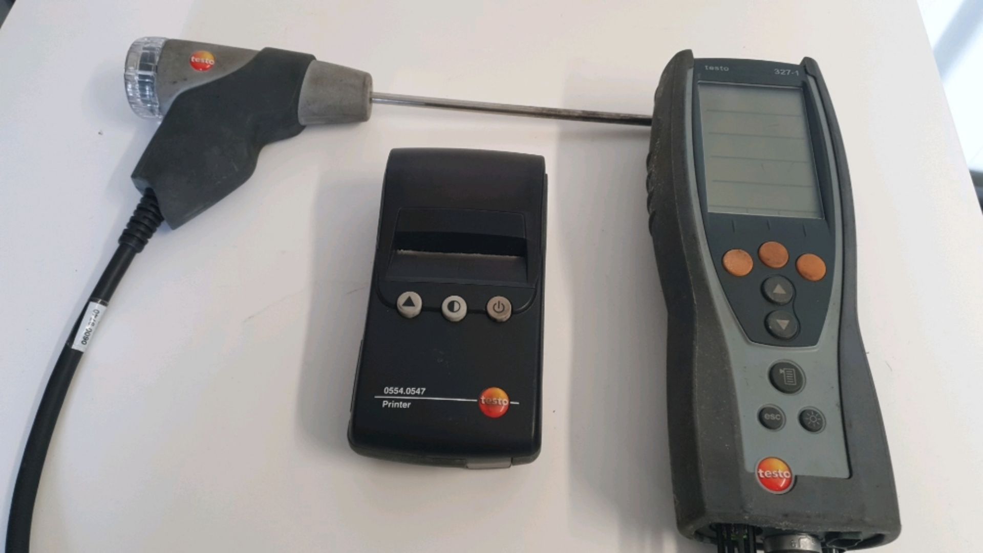 Testo 327-1 Flue Gas Analyser with Testo Printer - Image 2 of 8