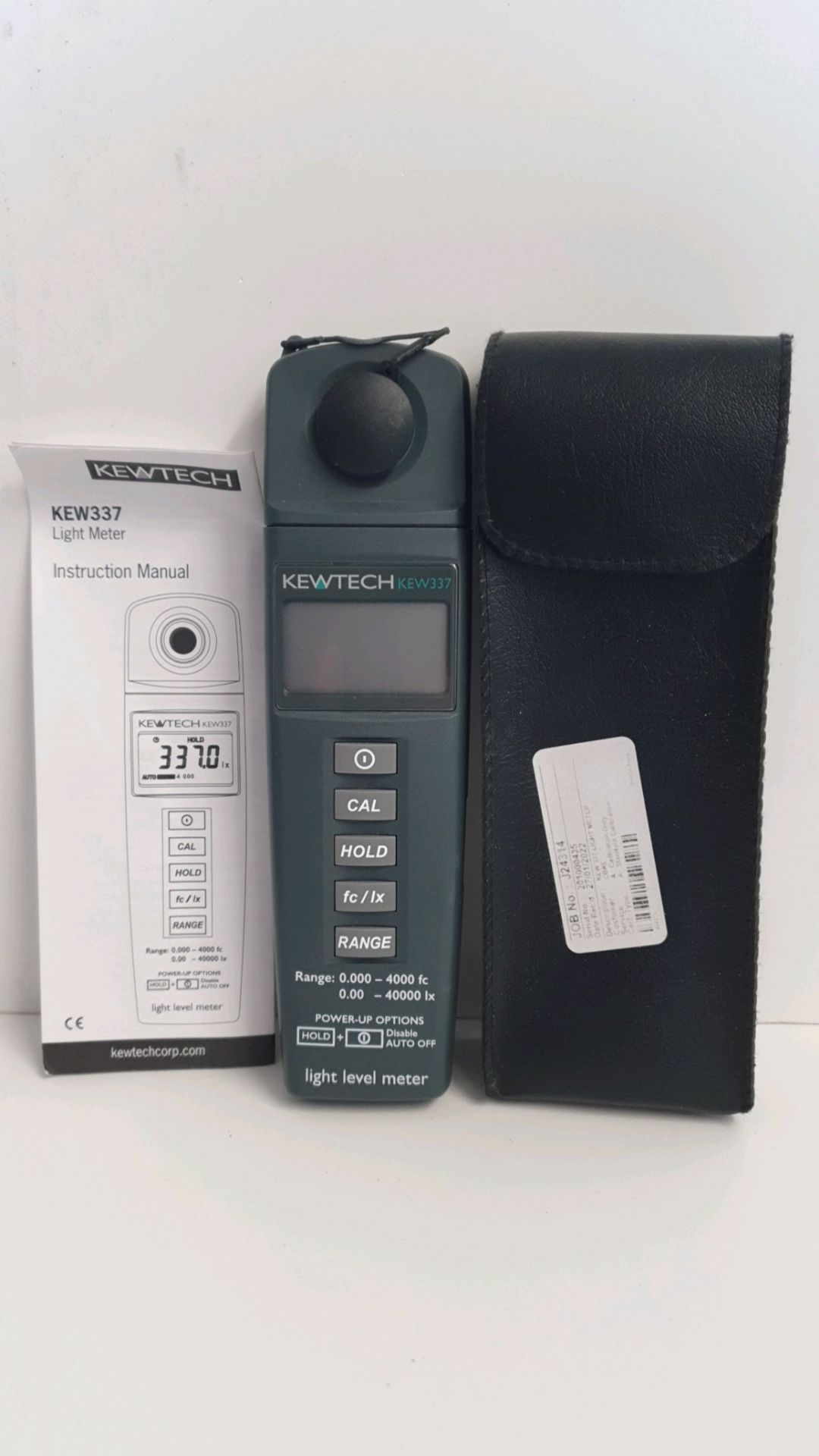 Kewtech KEW337 Light Meter