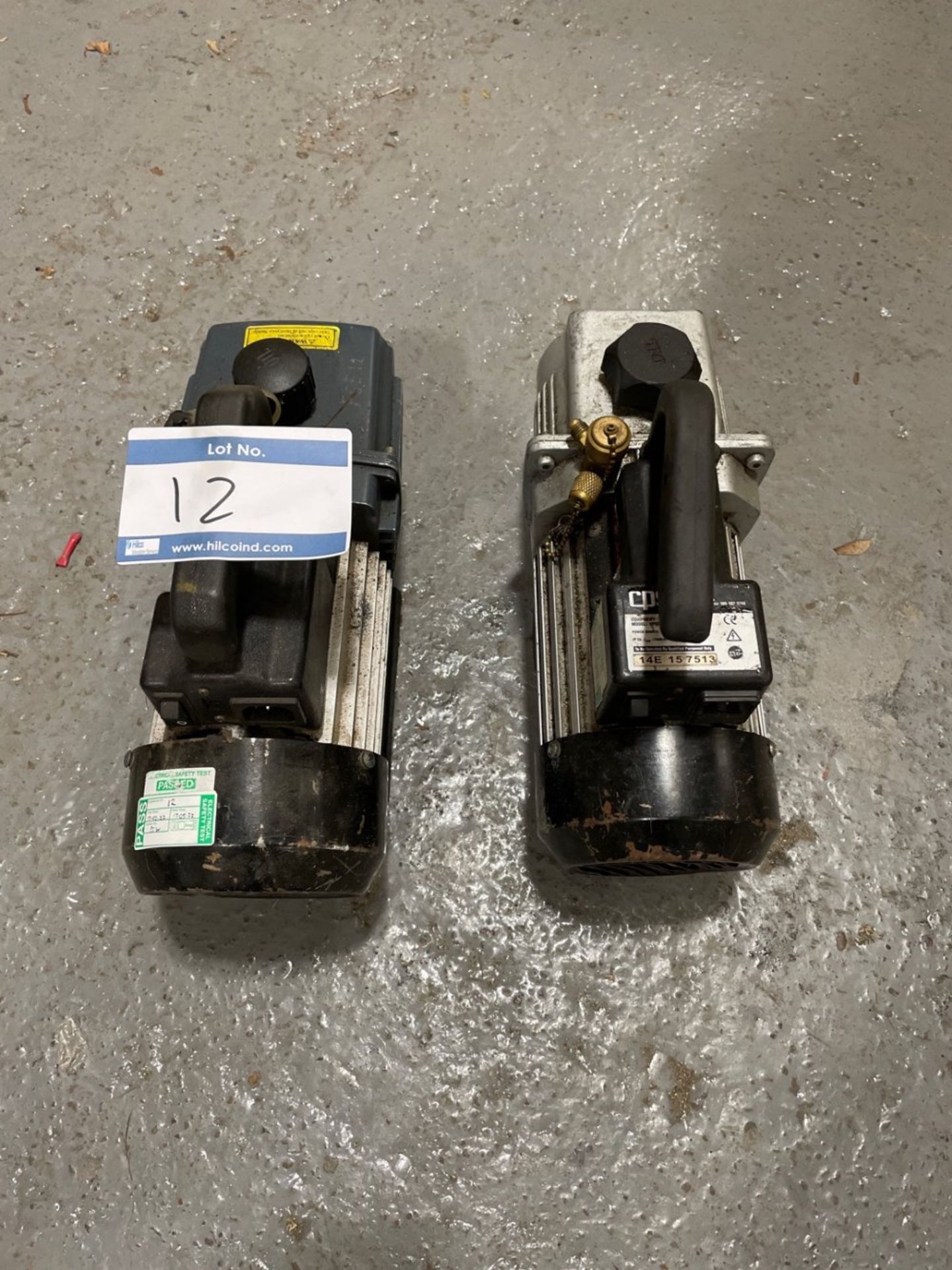 (1) CPS 2 Stage Vacuum Pump (1) Javac Vacuum Pump - Image 2 of 2