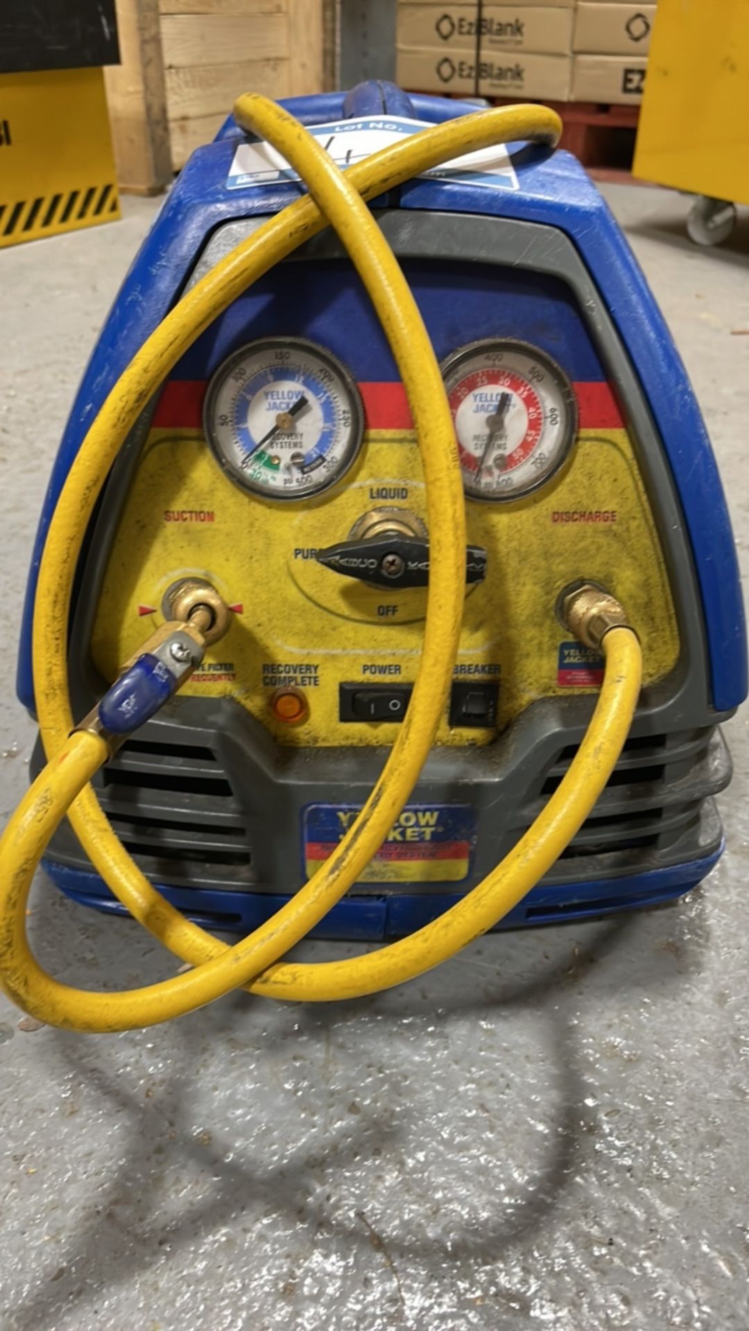 Yellow Jacket RecoverXLT Refrigerant Recovery Unit - Image 7 of 8