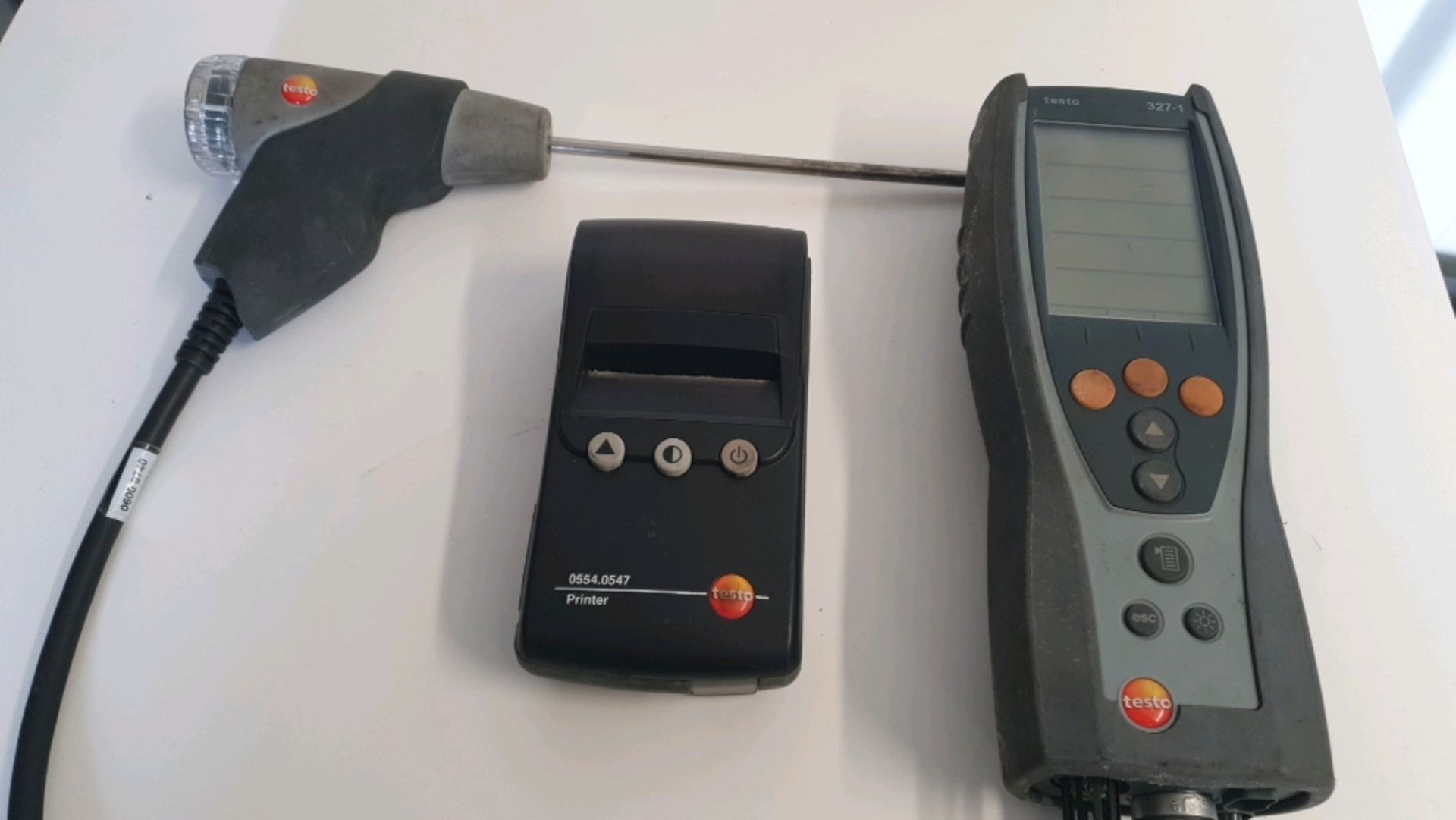 Testo 327-1 Flue Gas Analyser with Testo Printer