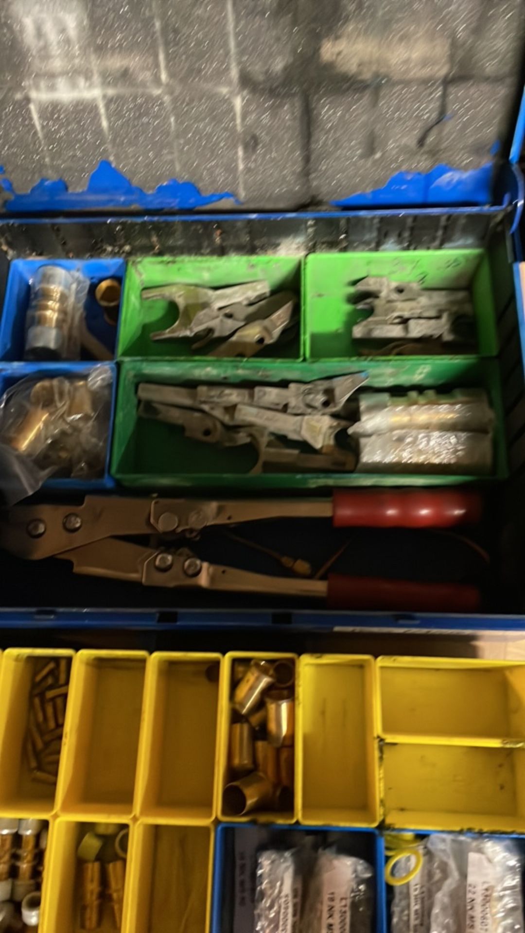 LOKBOX Lock Ring Crimping Tool with Various Adapters and Fittings - Image 2 of 3