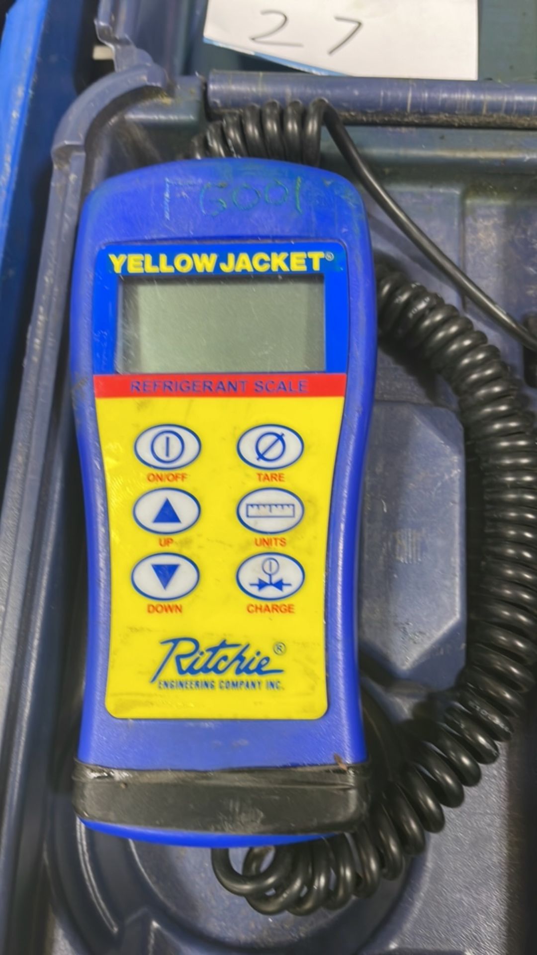 Yellow Jacket Electronic Charging Scales 100Kg Capacity - Image 2 of 4