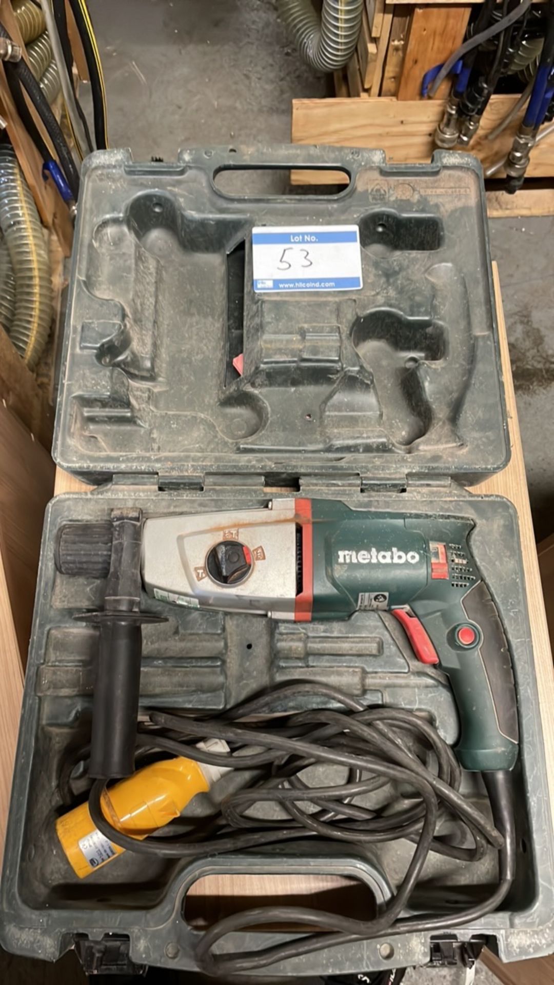 Metabo KHE 2443 1-Inch Slotted Drive Shaft Plus Rotary Hammer Drill