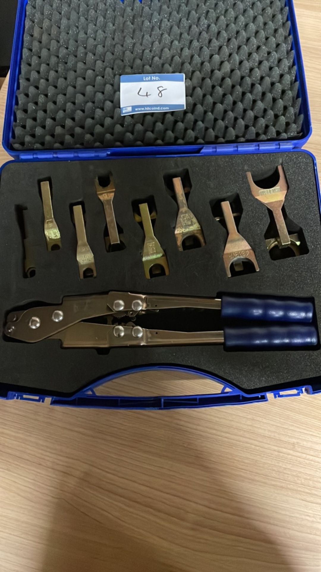 LOKBOX Lock Ring Crimping Tool with Various Adapters - Image 2 of 2