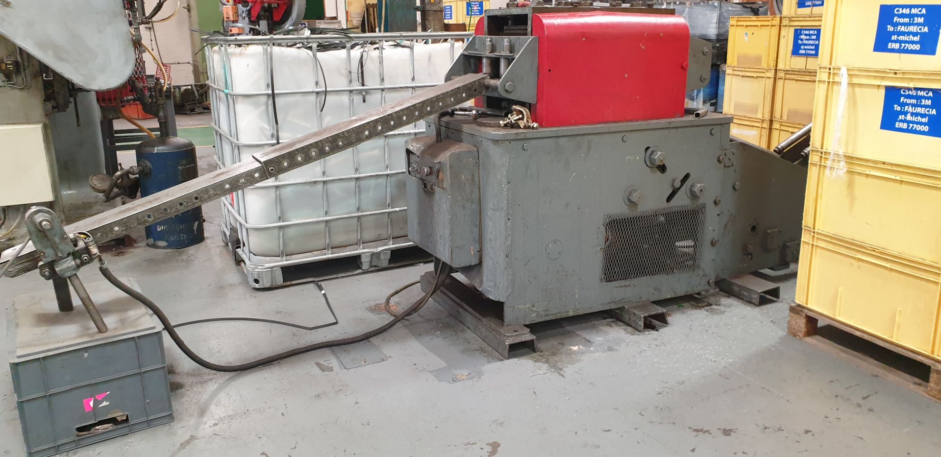 Press Equipment Steel Strip Coil Feeder And Leveller , Serial Number: M5667 - Image 2 of 3
