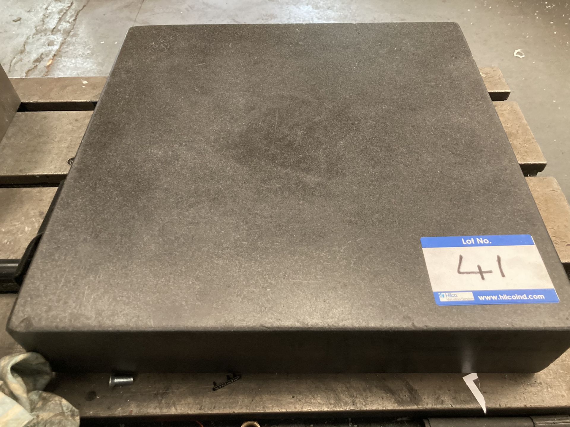 2: Granite Measuring Surface Plates, 90 x 60 x 10 cm, 46 x 46 x 9 cm - Image 2 of 2